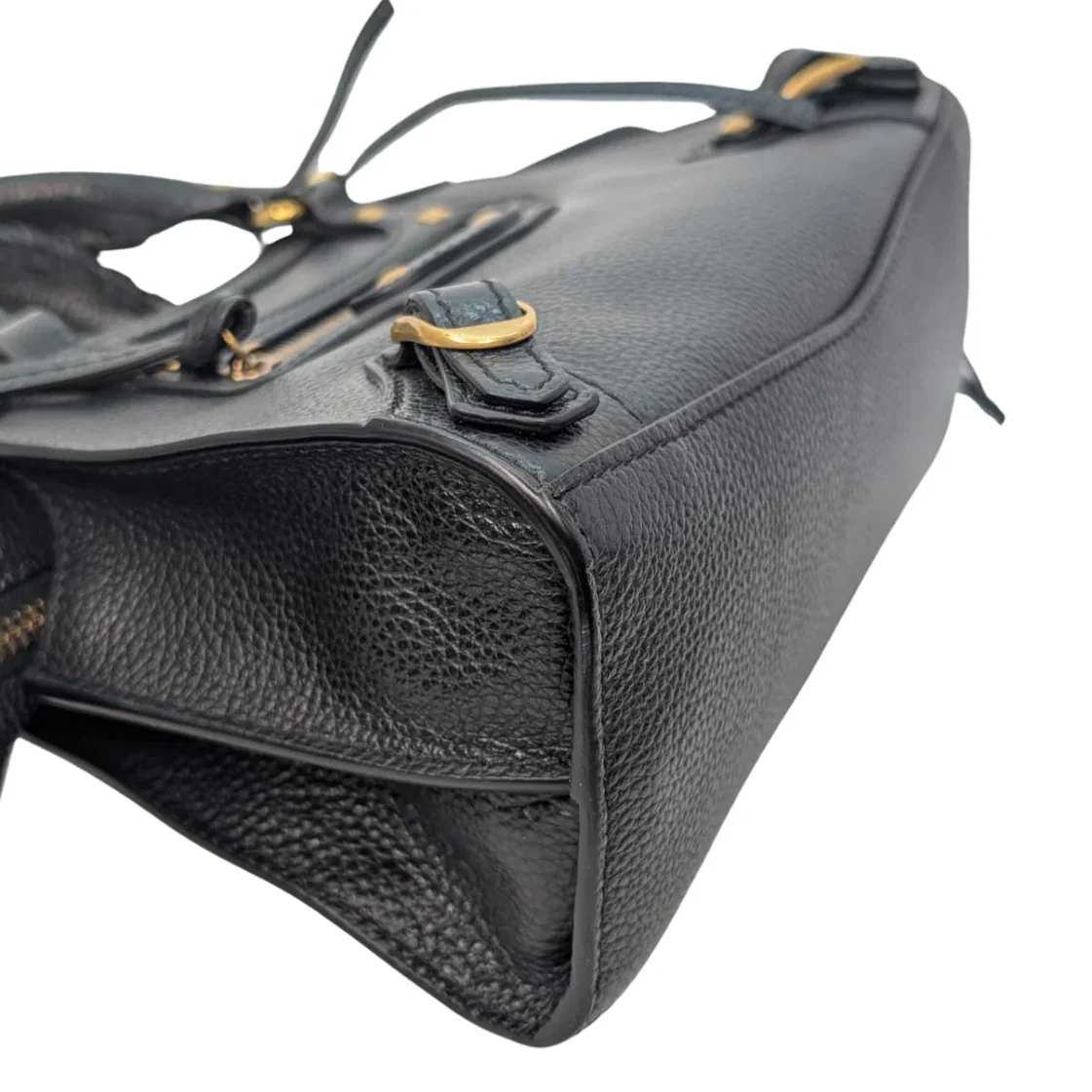 Balenciaga Neo Classic Gold Hardware Mini City Black - Image 10