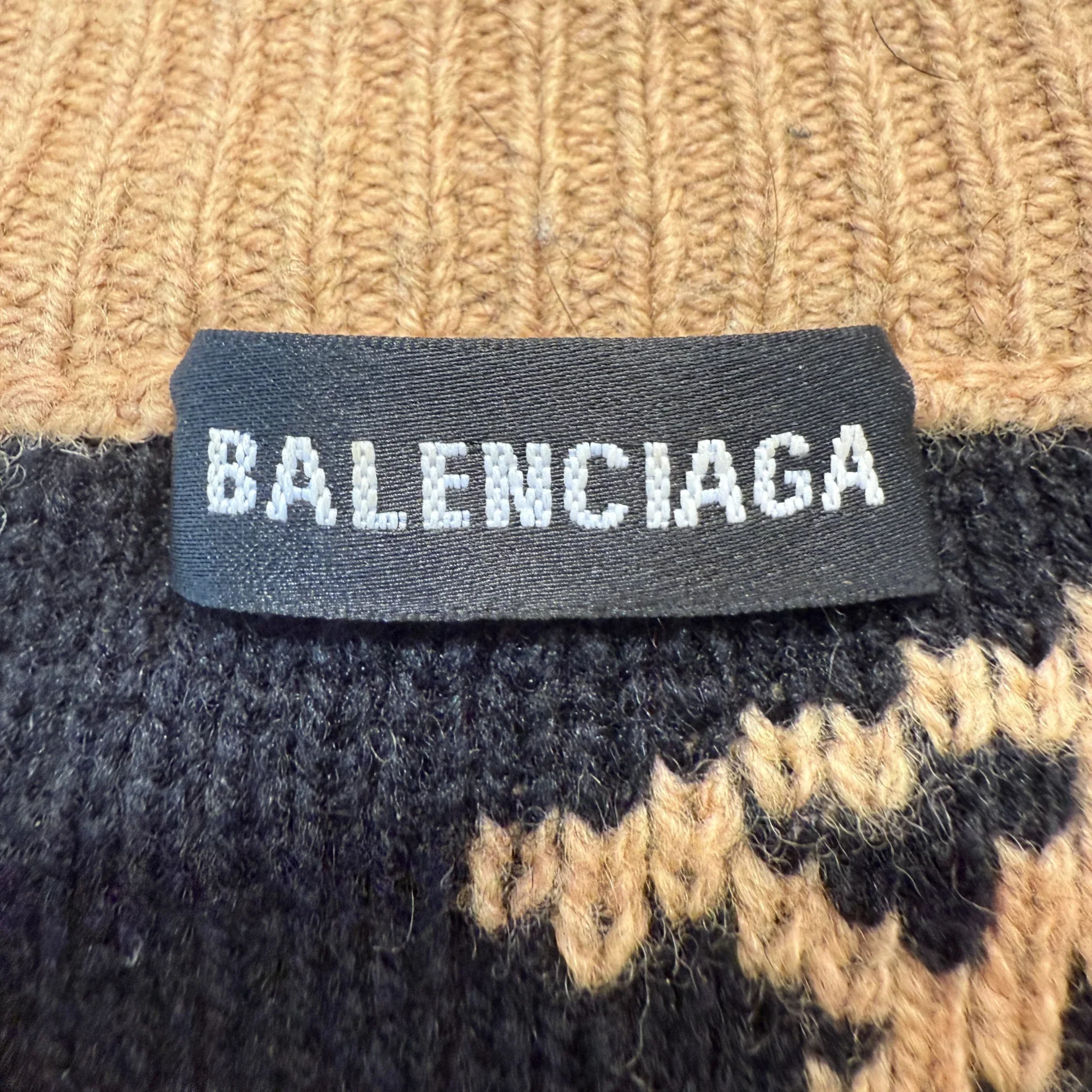 Balenciaga All Over Monogram Sweater - Image 4