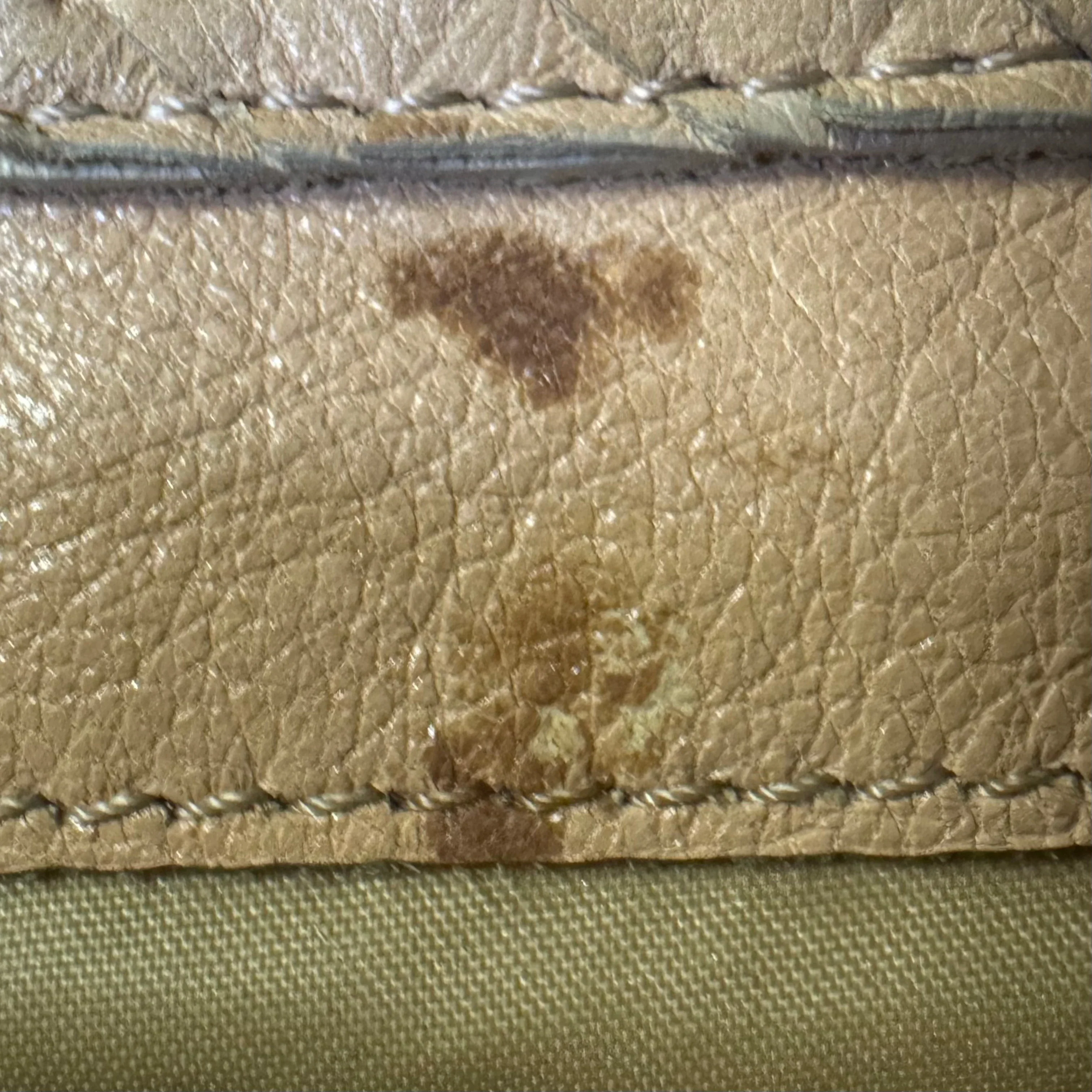 Bottega Veneta Intrecciato Shoulder Bag beige - Image 10