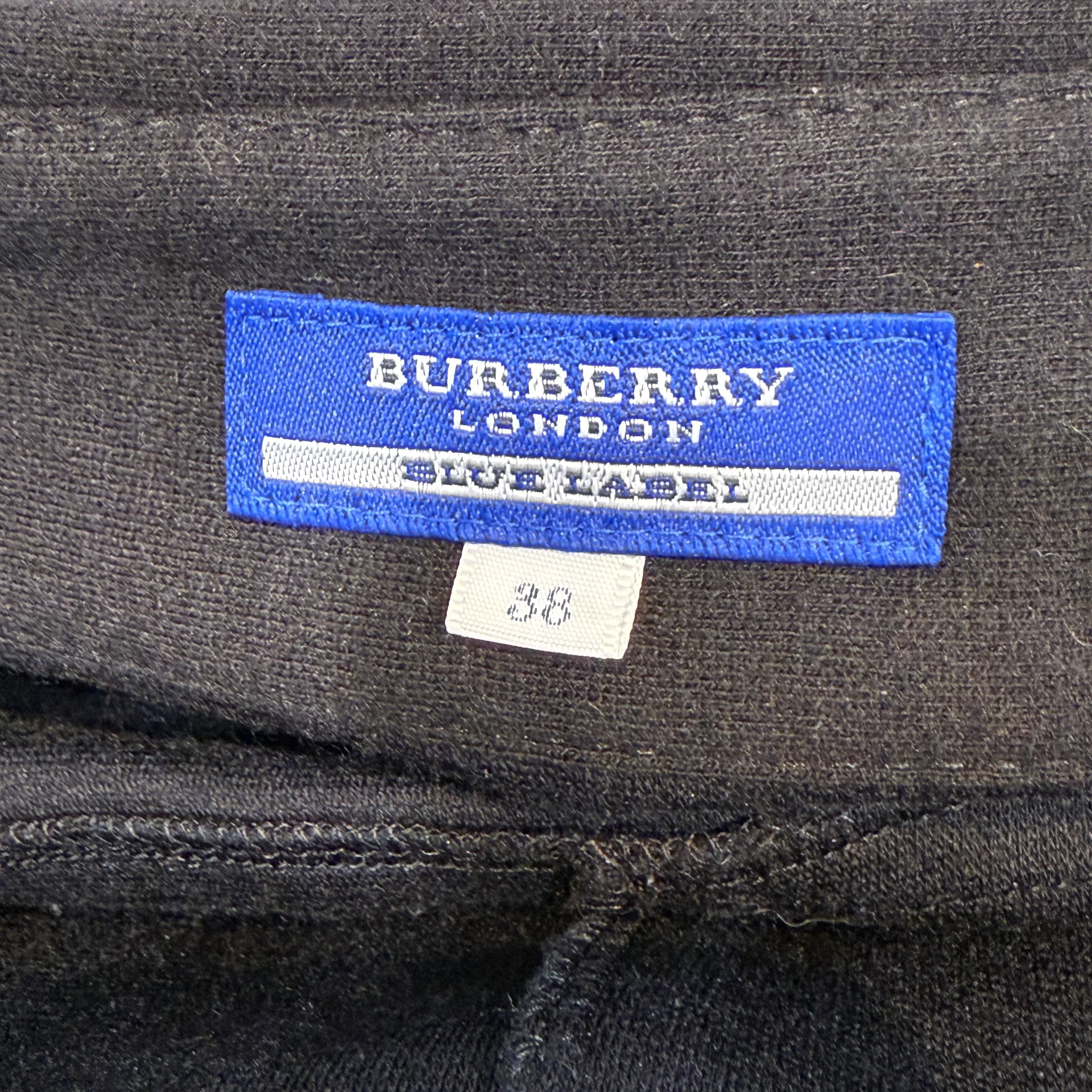 Burberry Blue Label One Piece Dress Wool 38 Black/Red - Image 9