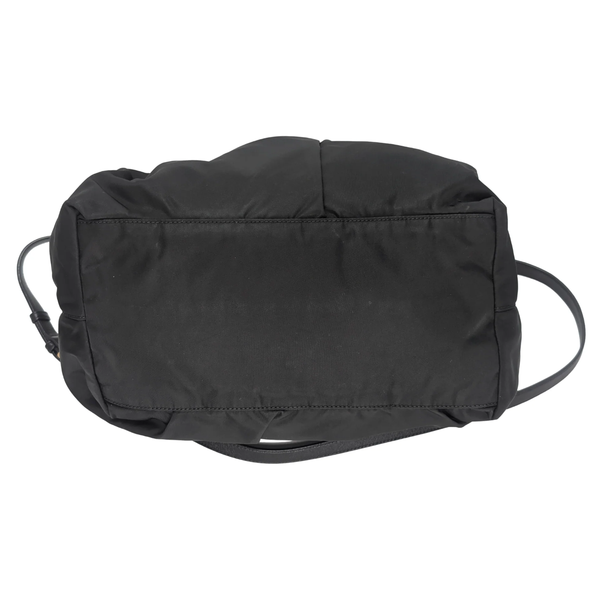 Black Prada Nylon Tessuto Top Handle Crossbody/Shoulder Bag - Image 8