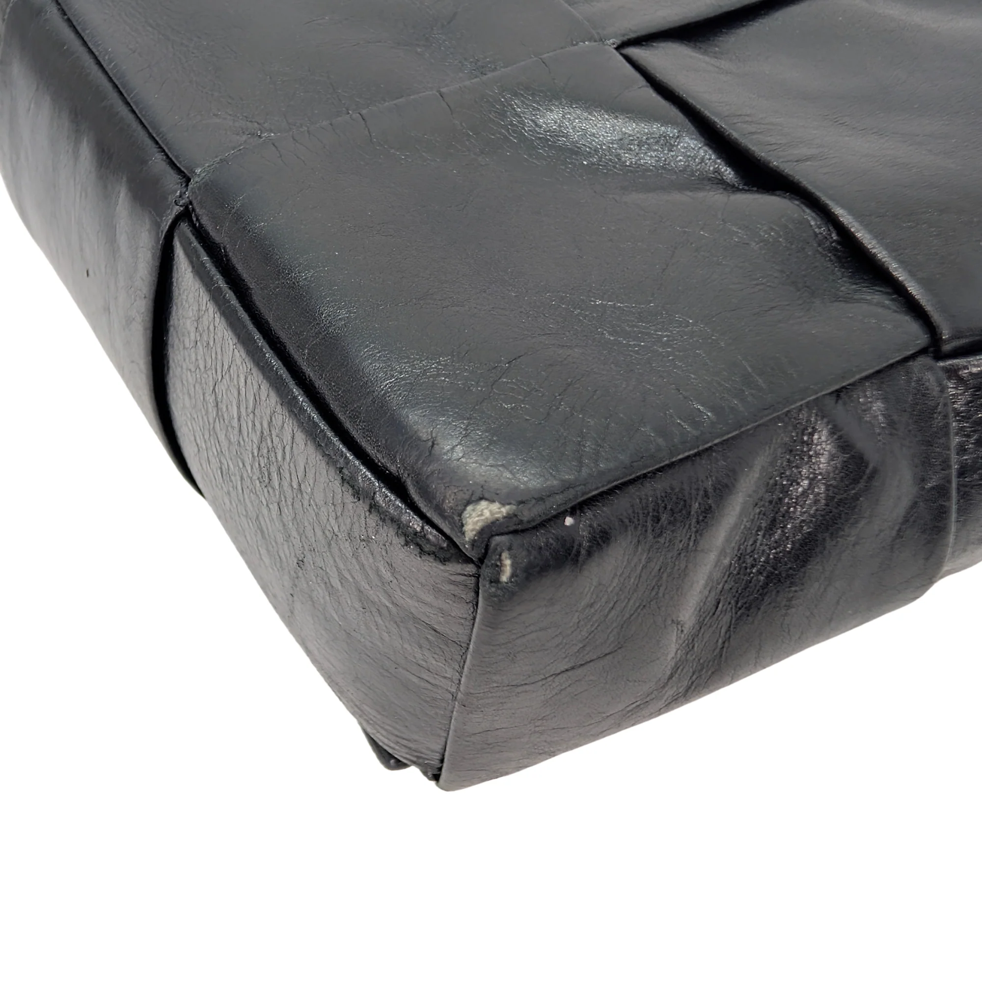 Bottega Veneta Intrecciato Cassette Bag Black - Image 9