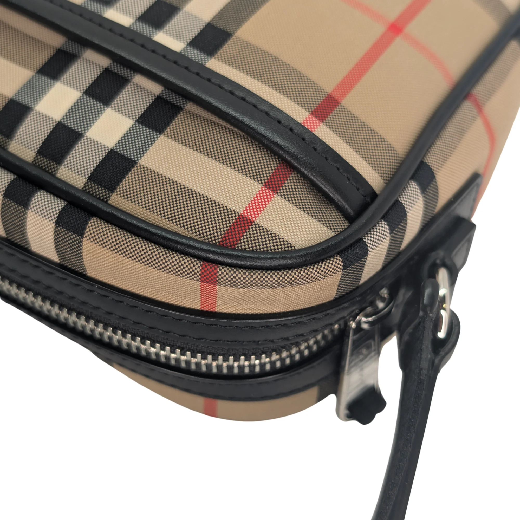 Burberry Vintage Check Crossbody Bag Beige - Image 13