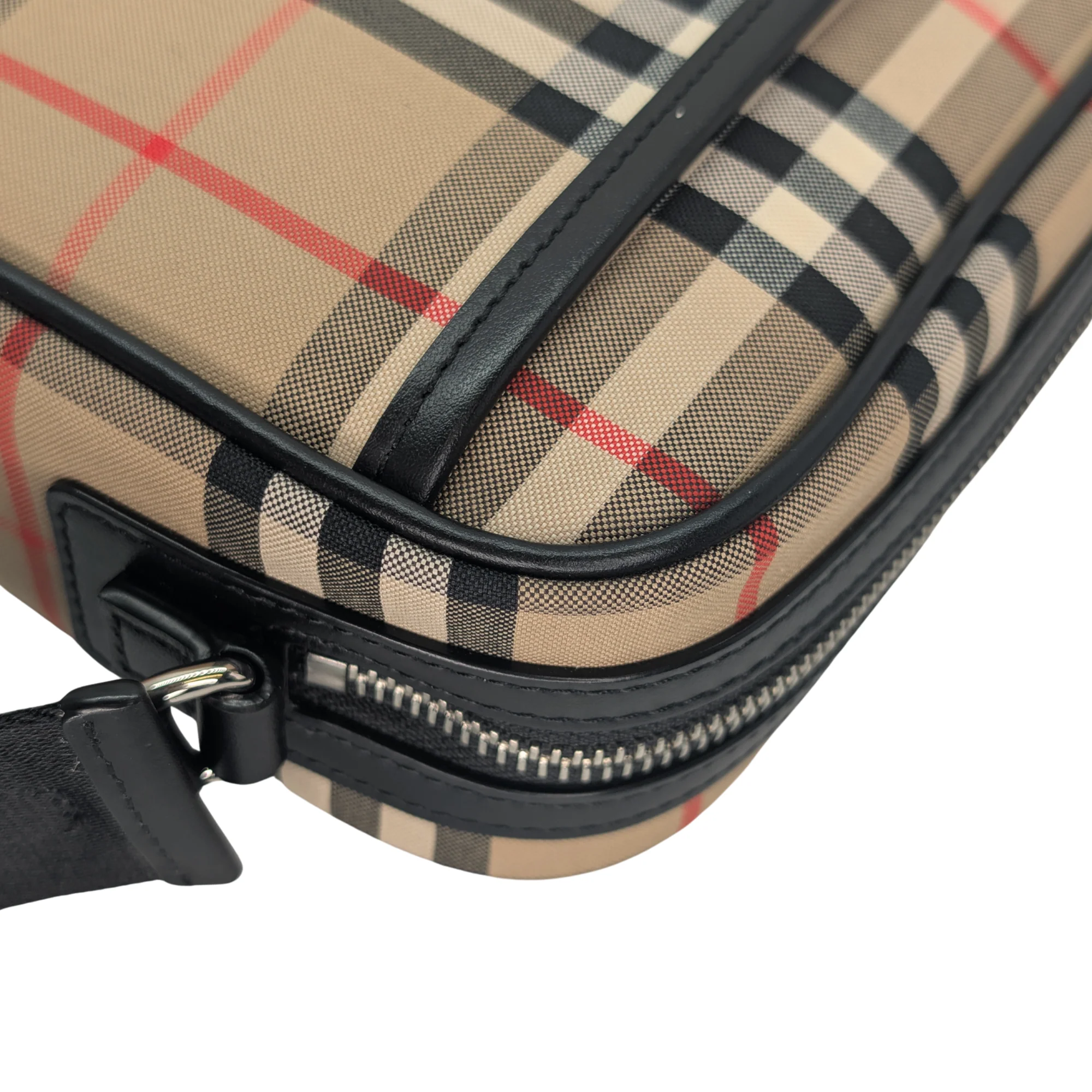 Burberry Vintage Check Crossbody Bag Beige - Image 14