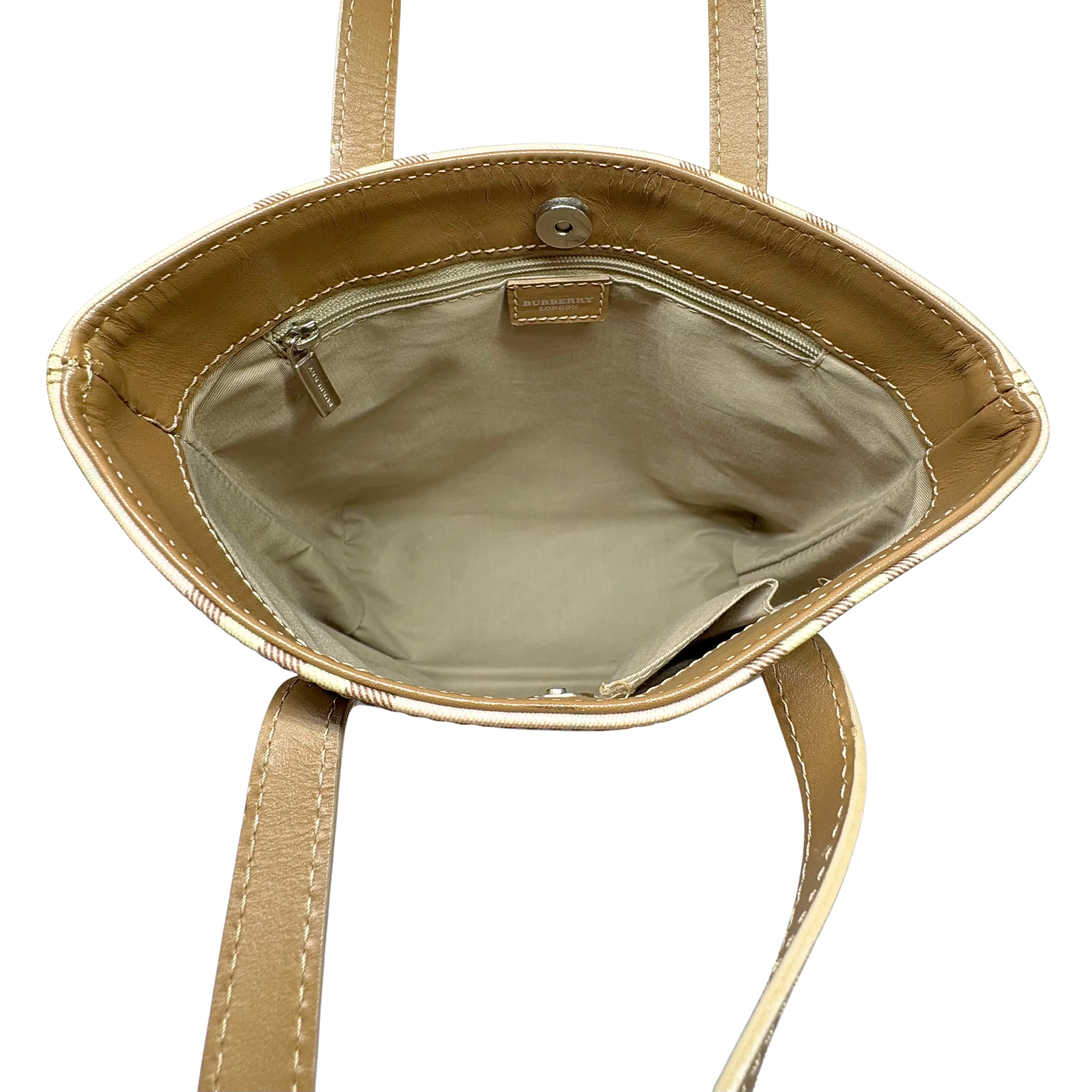 Burberry Nova Check Tote Bag Pink - Image 6