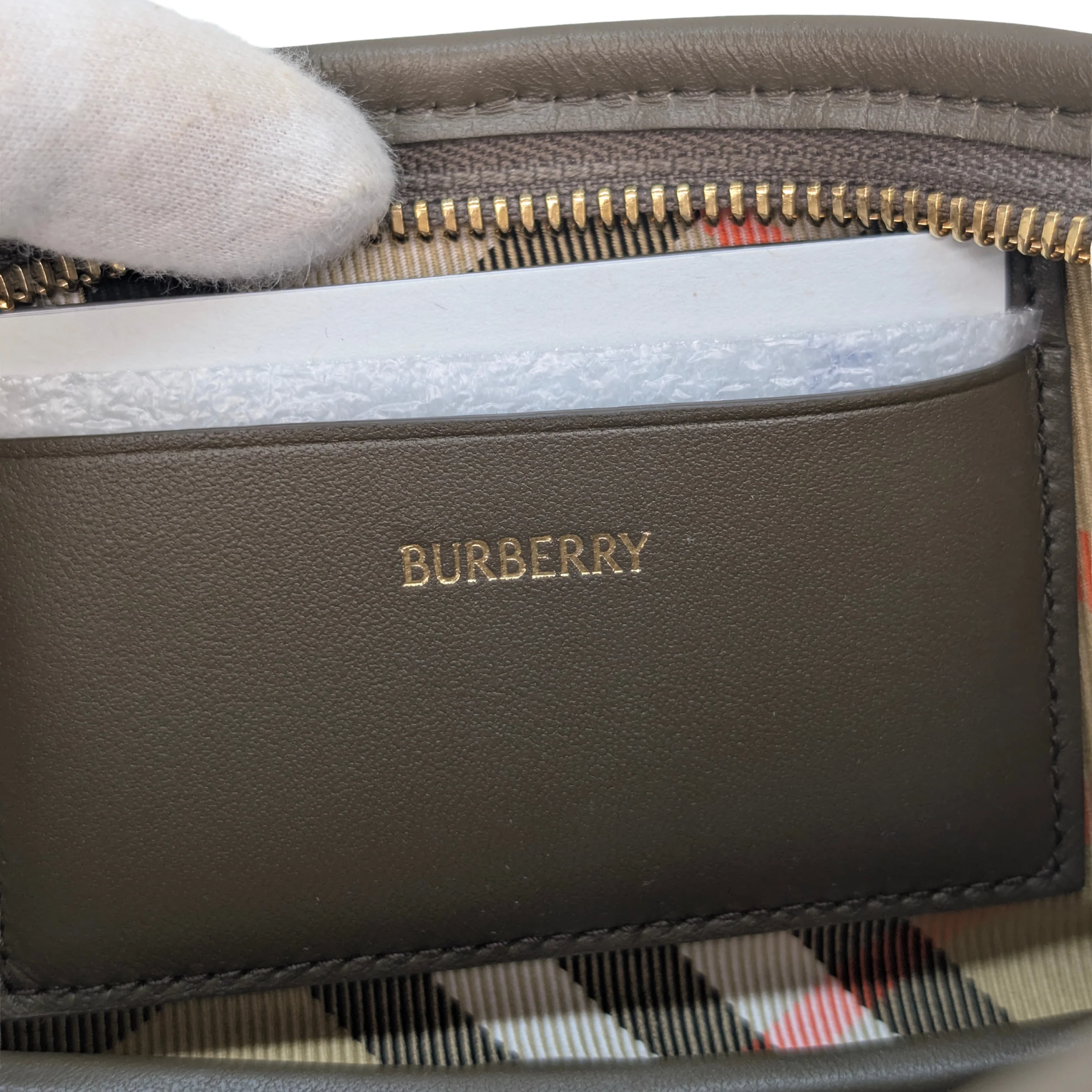 Burberry Super Nova Check Mini Shoulder Bag. - Image 13