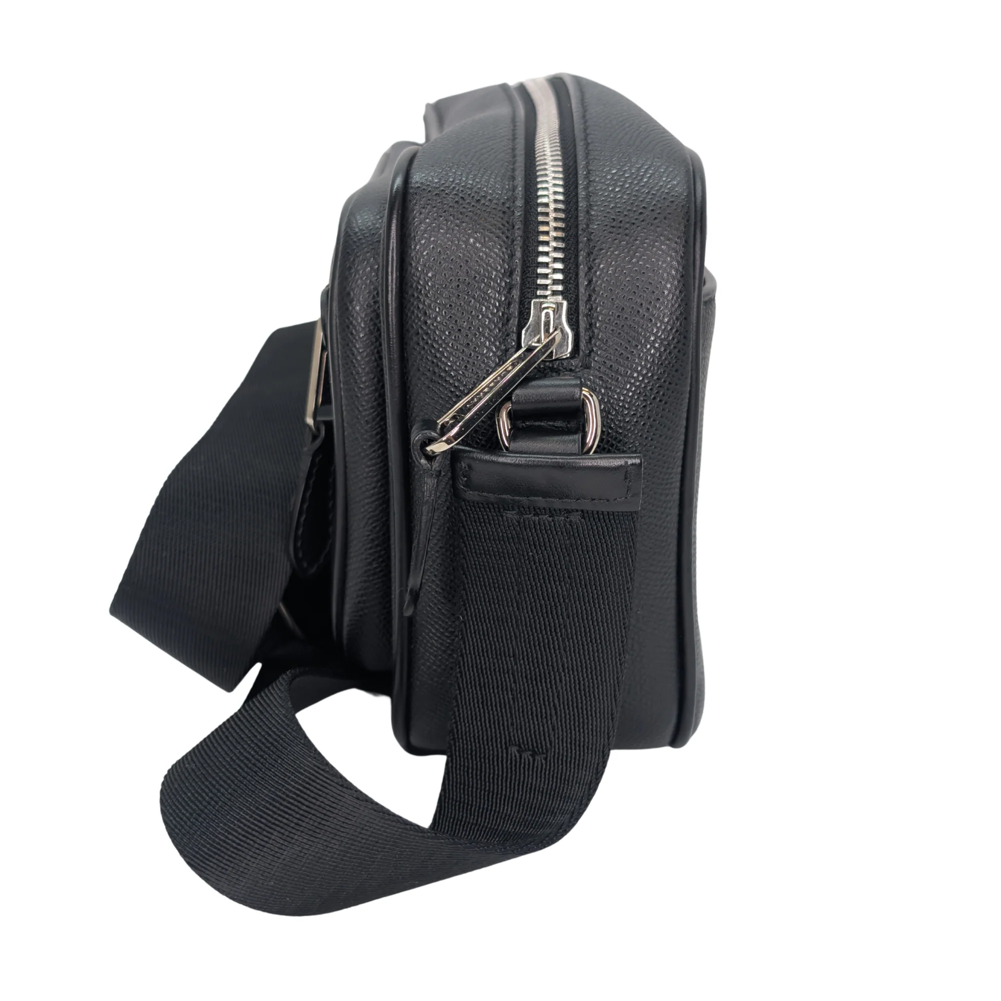 Burberry Paddy Crossbody Bag Leather Black - Image 4