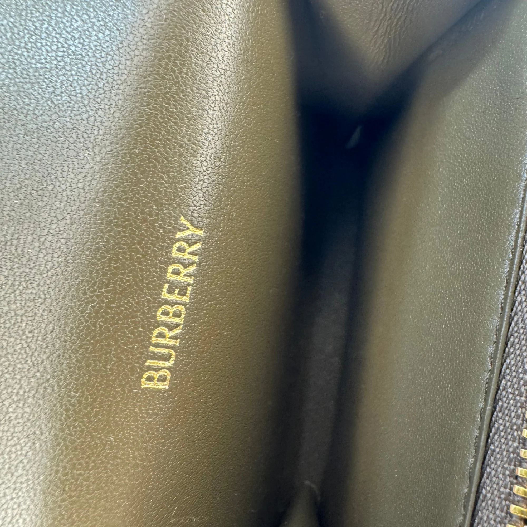 Burberry Check Coin Card Case Wallet Beige - Image 8
