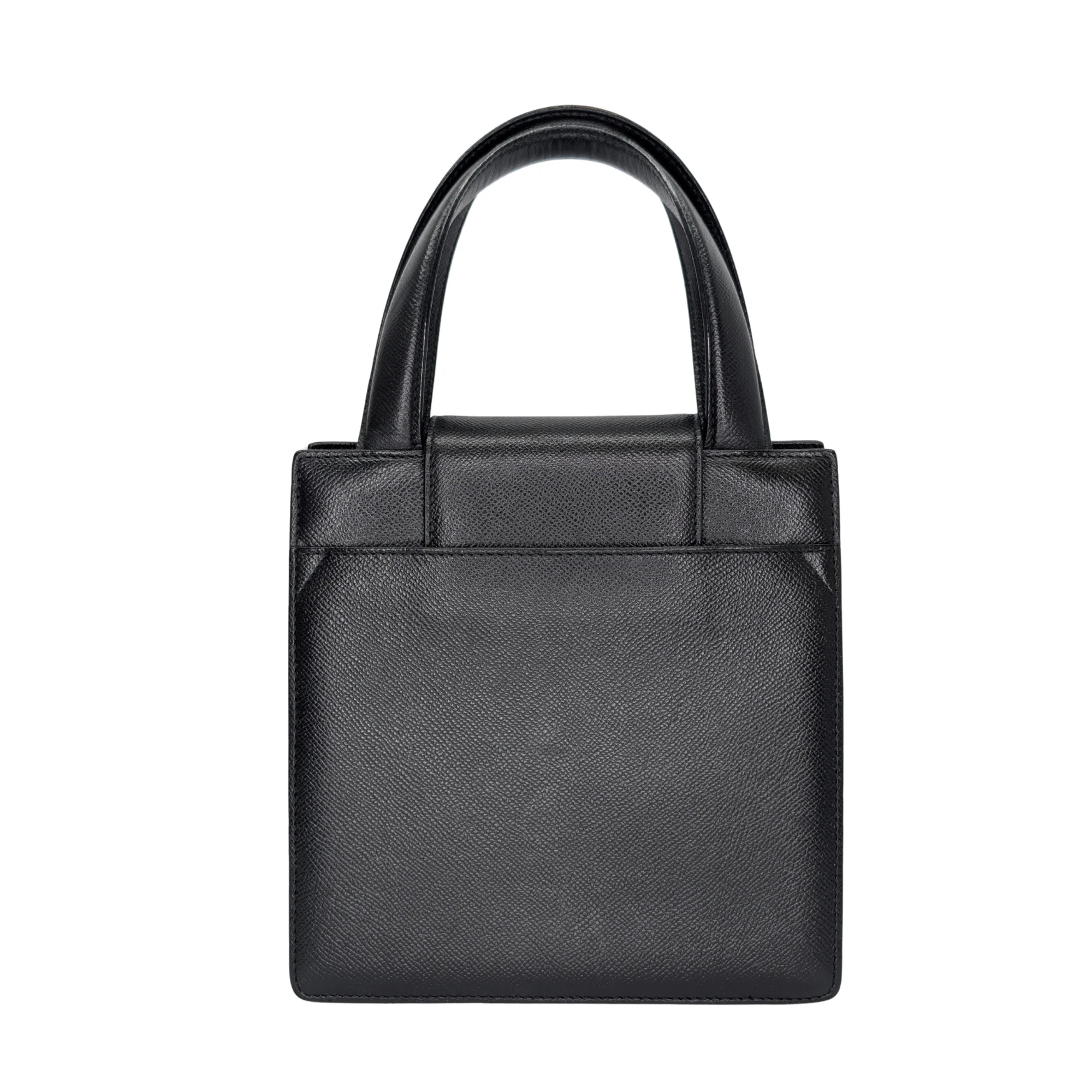 Bvlgari Leather Shoulder Bag Black - Image 2