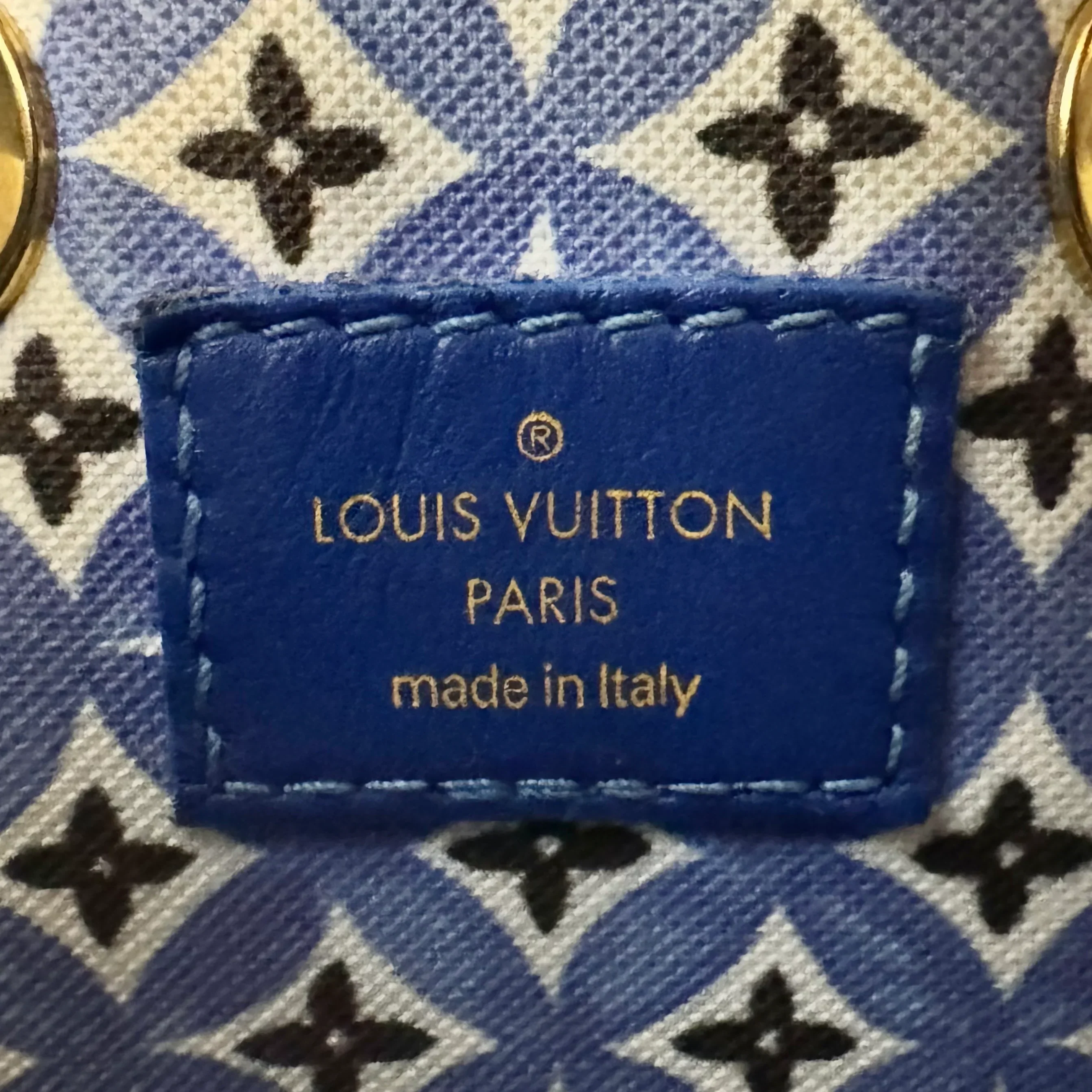 Louis Vuitton Empreinte Monogram Watercolor Neonoe BB – Blue - Image 8
