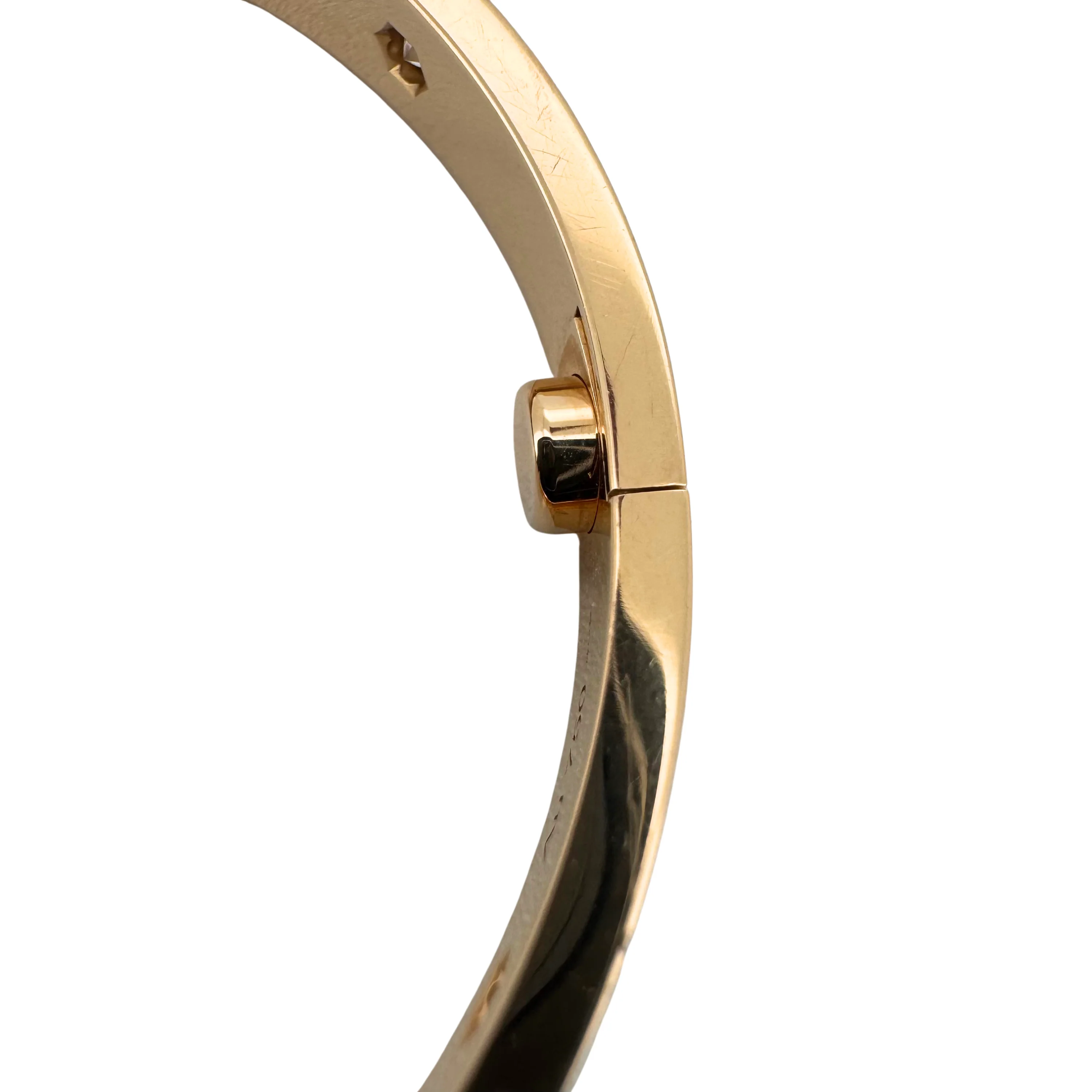 Cartier Love Bracelet Classic model 10 Diamonds size 18 - Image 10