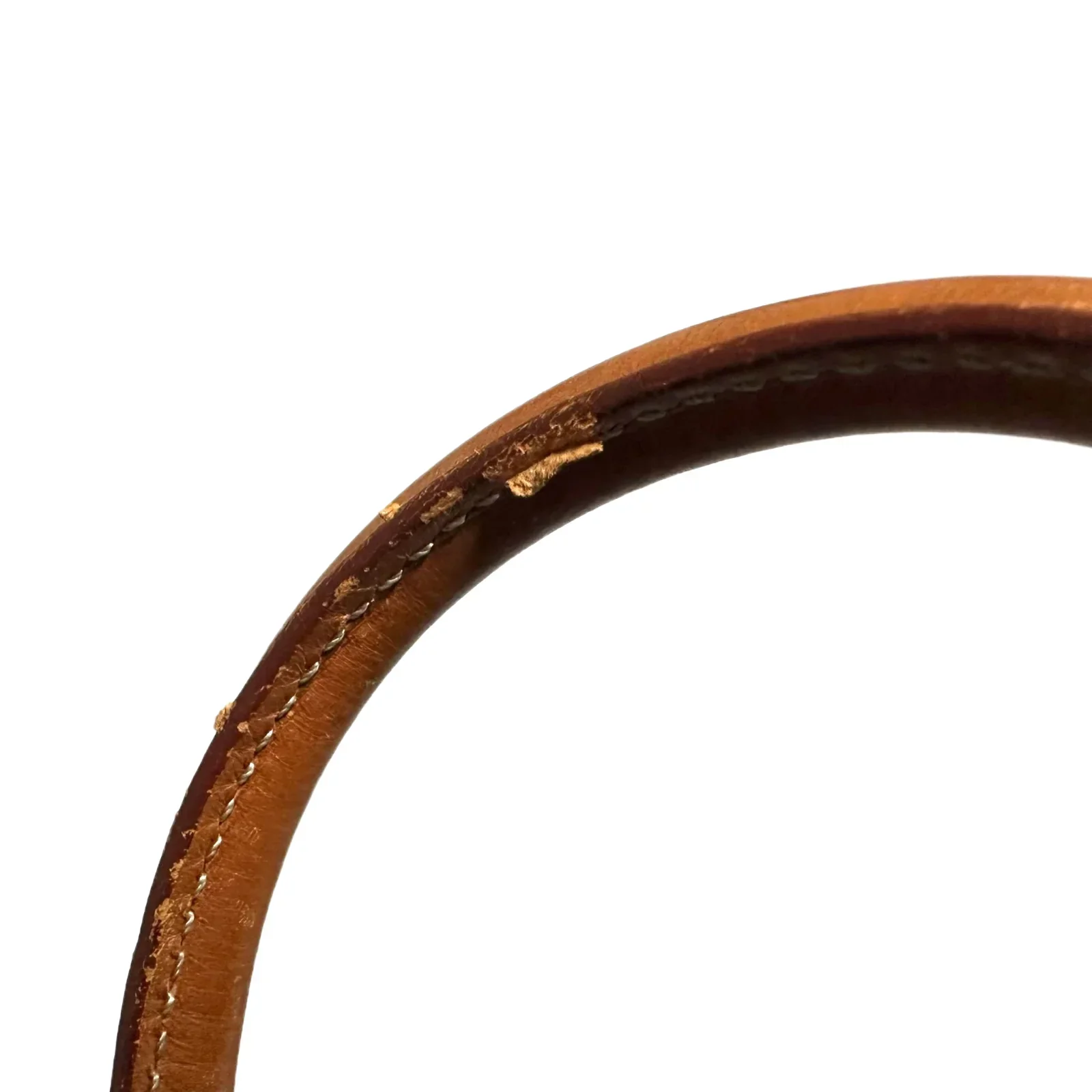 Celine Macadam Monogram Mini Leather Bag Brown - Image 9