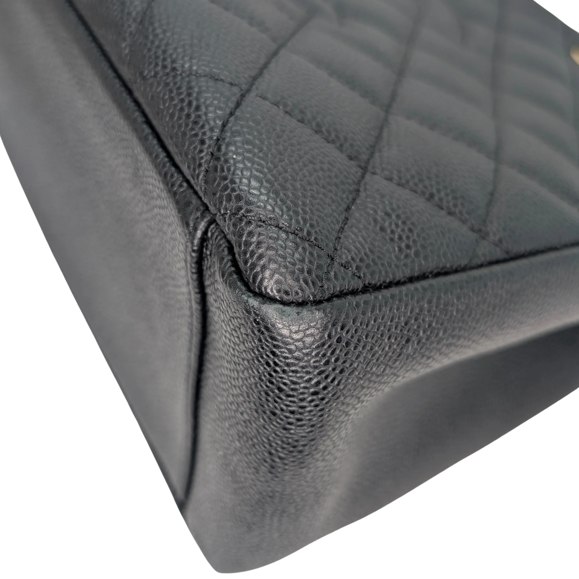 Chanel Grand Shopping Tote Bag Black - Image 8
