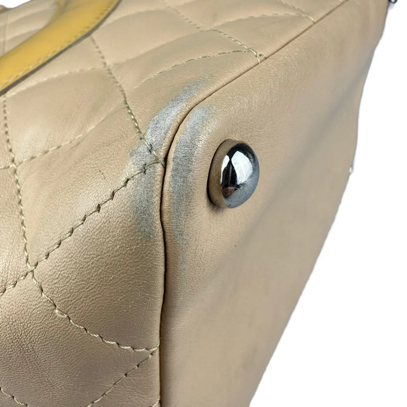 Chanel Ligne Cambon Tote Bag Mini/Small Beige - Image 8