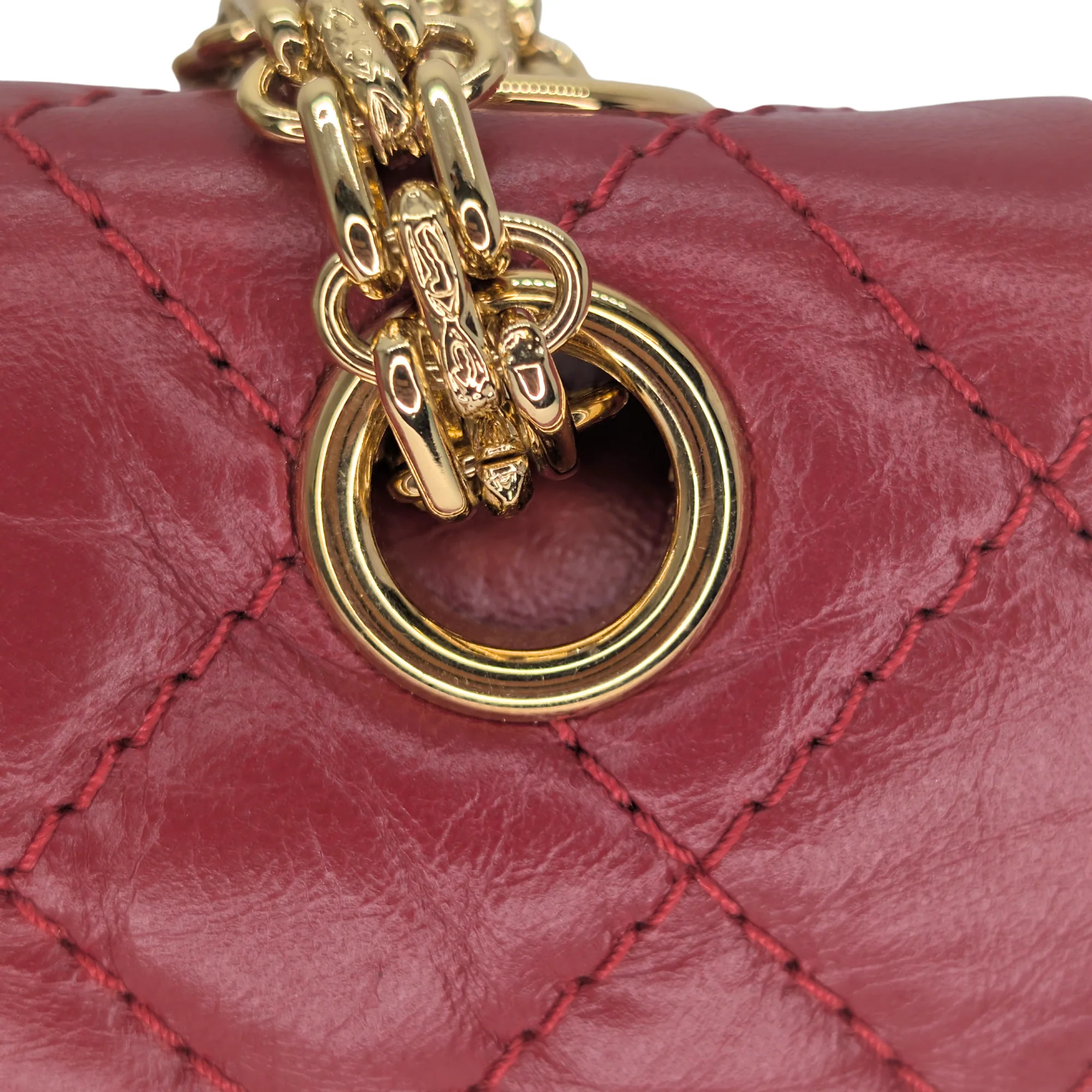 Chanel 2.55 Reissue 28 Series Double Flap Bag Red - Image 12