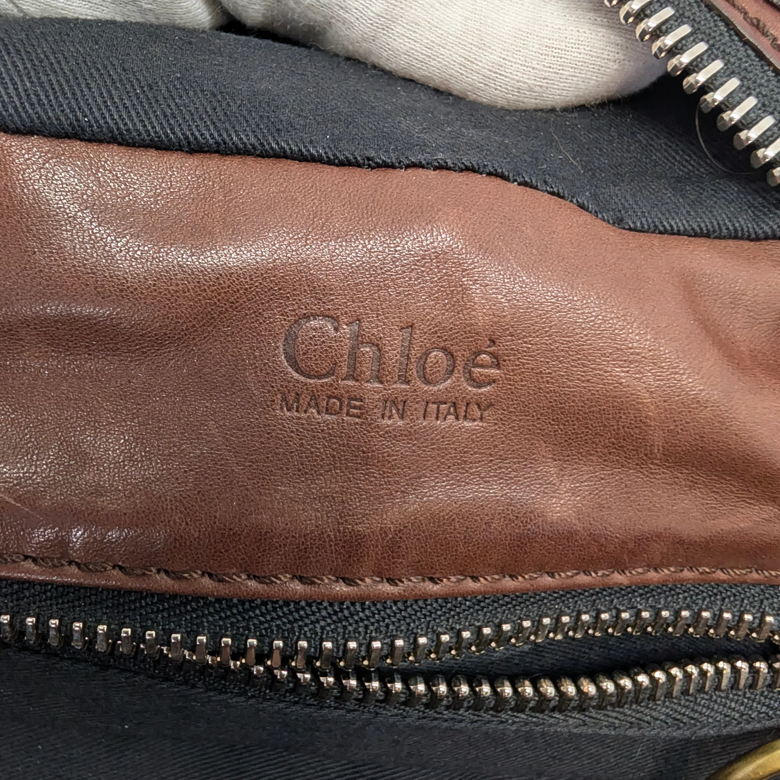 Chloe Betty Leather Handbag Brown - Image 17