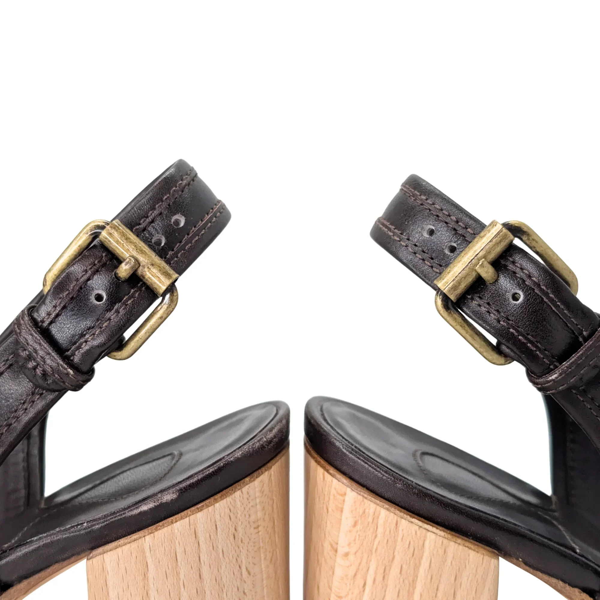 Chloé Slingback Heels Brown 39 - Image 8