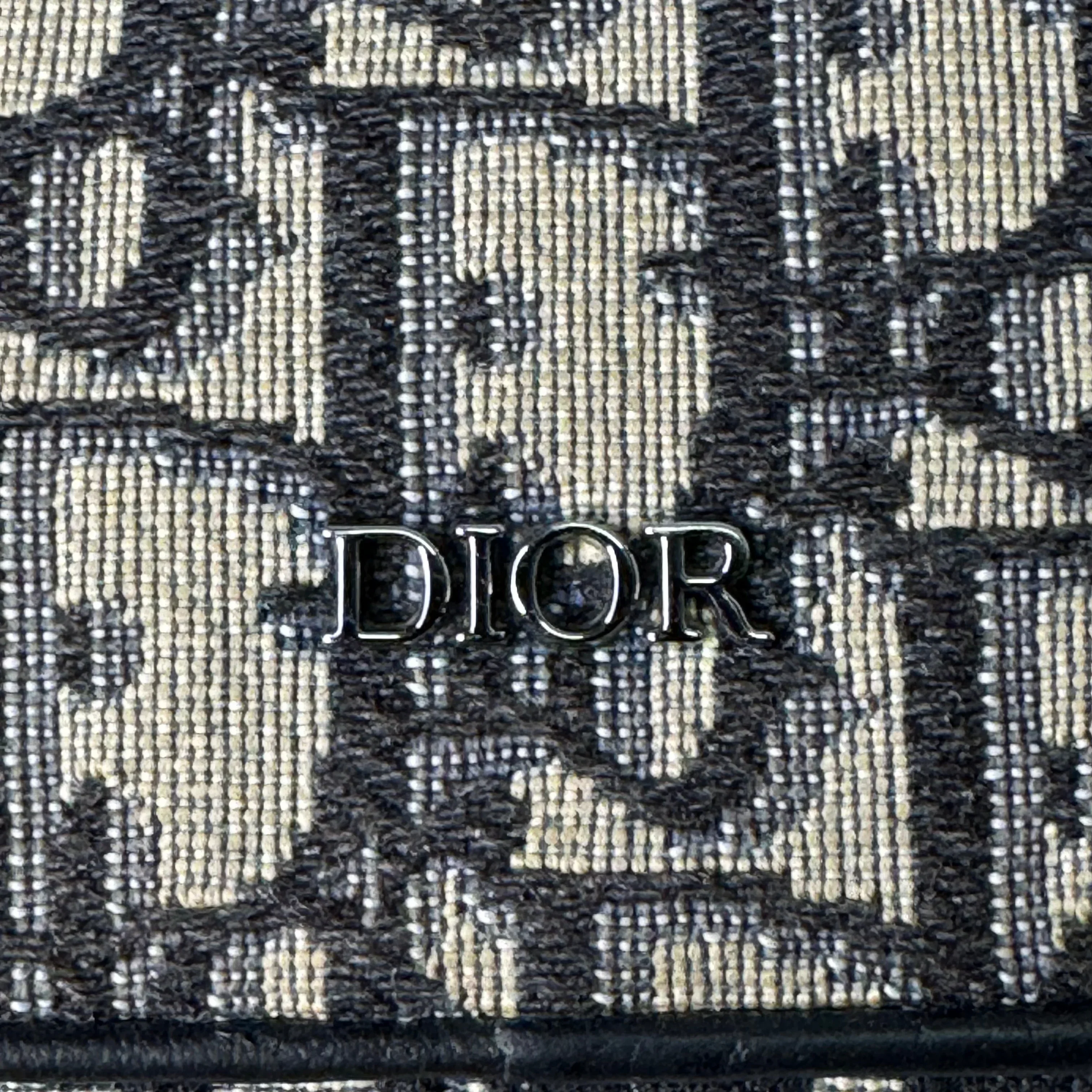 Dior Unisex Oblique Wristlet toiletry clutch Bag - Image 8