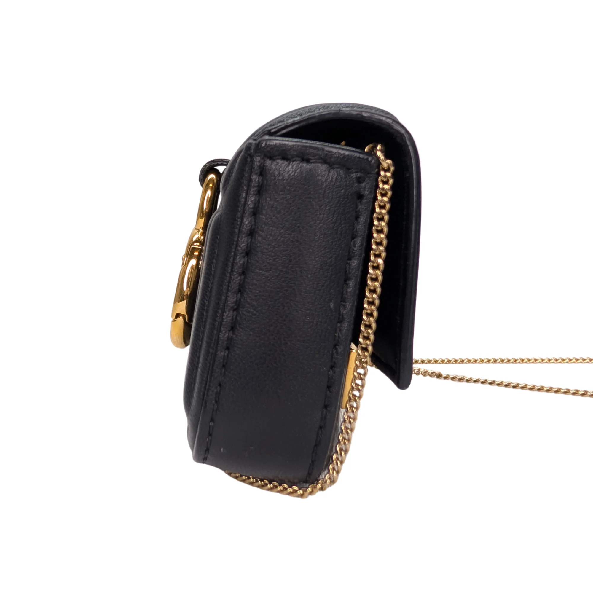 Fendi Nano Baguette Charm Bag Black - Image 4