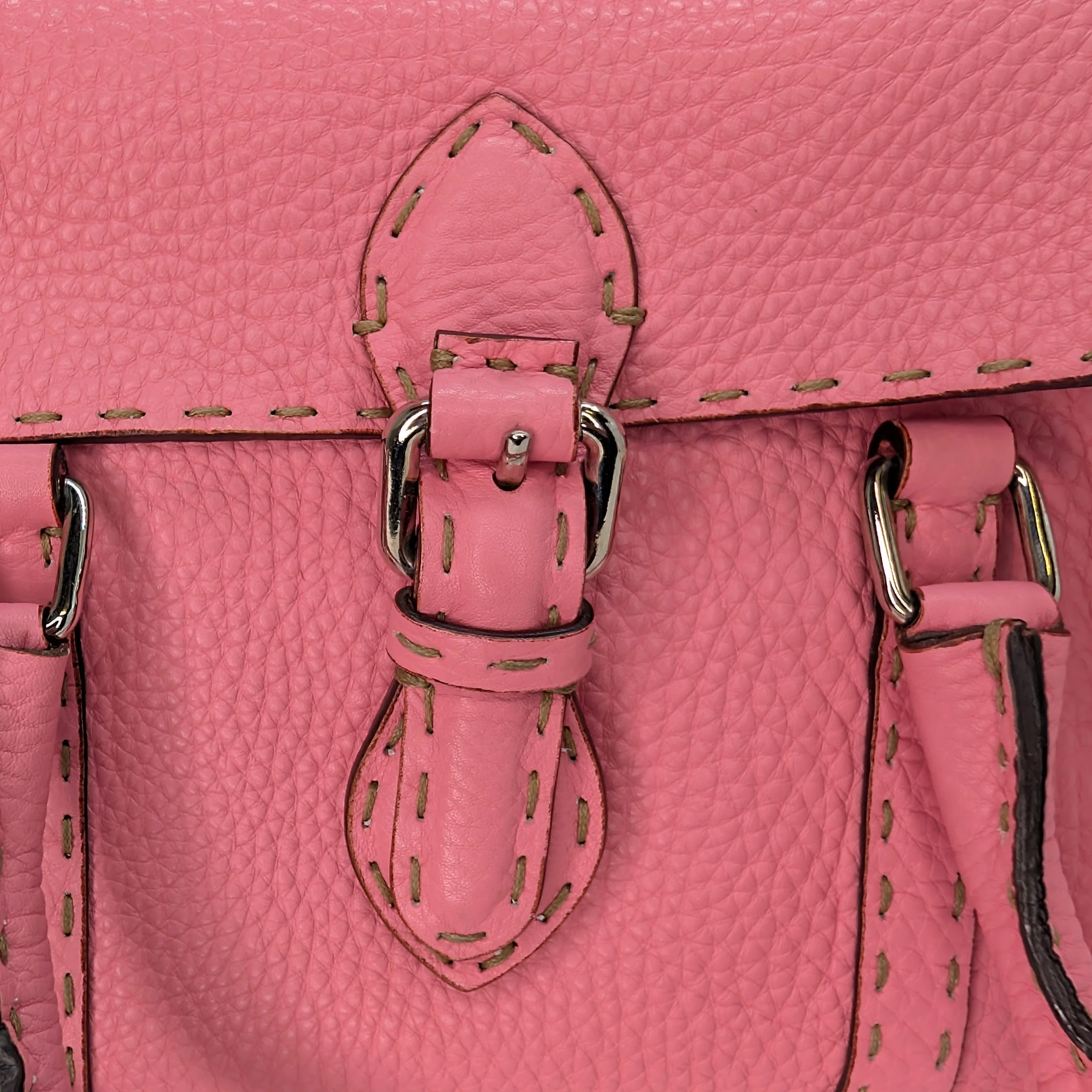 Fendi Selleria Mini Linda Bag Pink - Image 11
