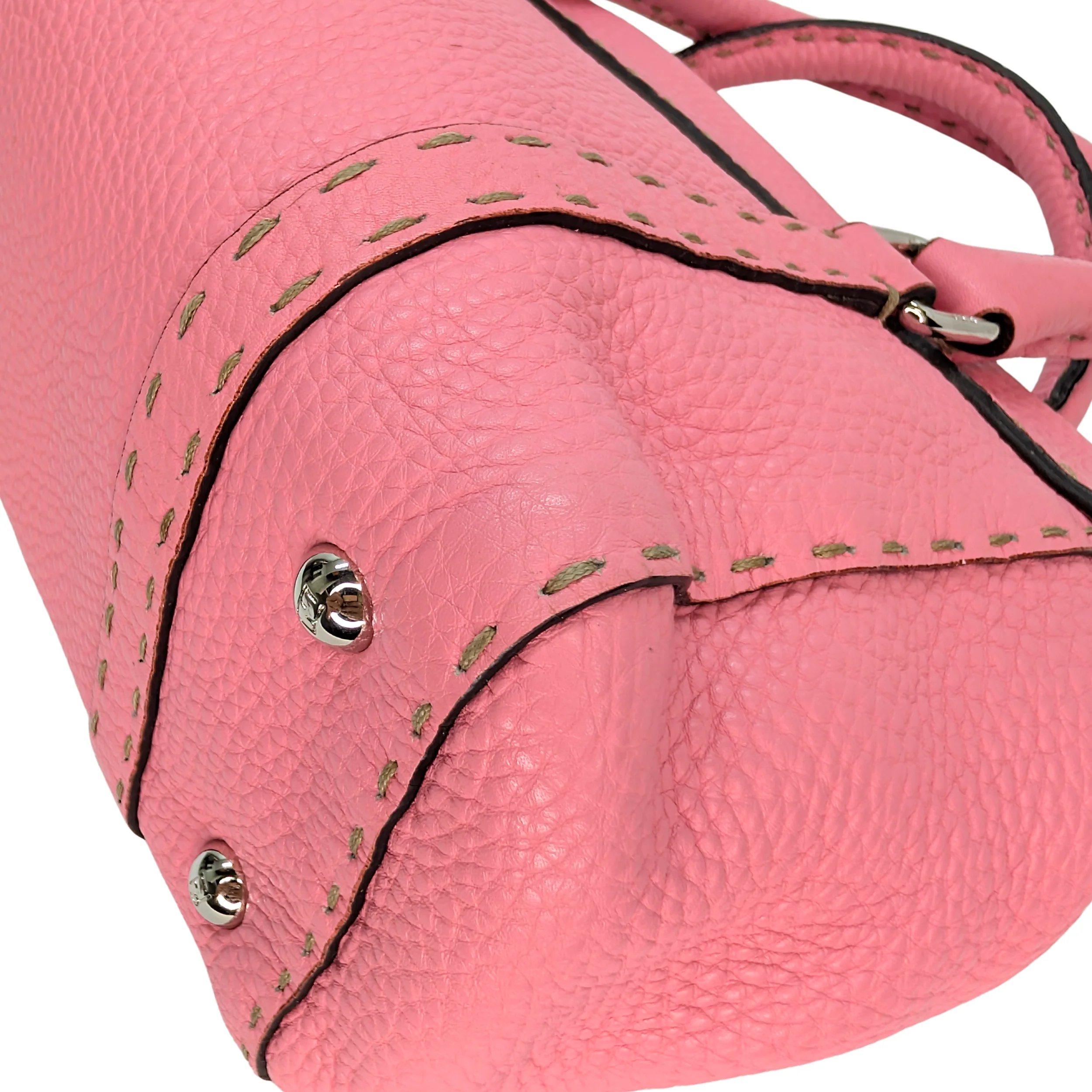 Fendi Selleria Mini Linda Bag Pink - Image 8