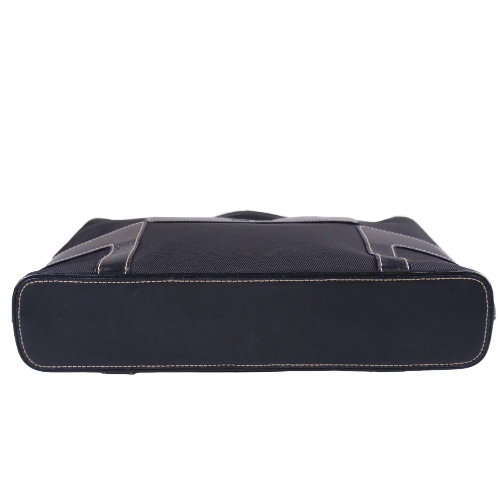 Givenchy Handbag Leather x Canvas Bag Black - Image 5