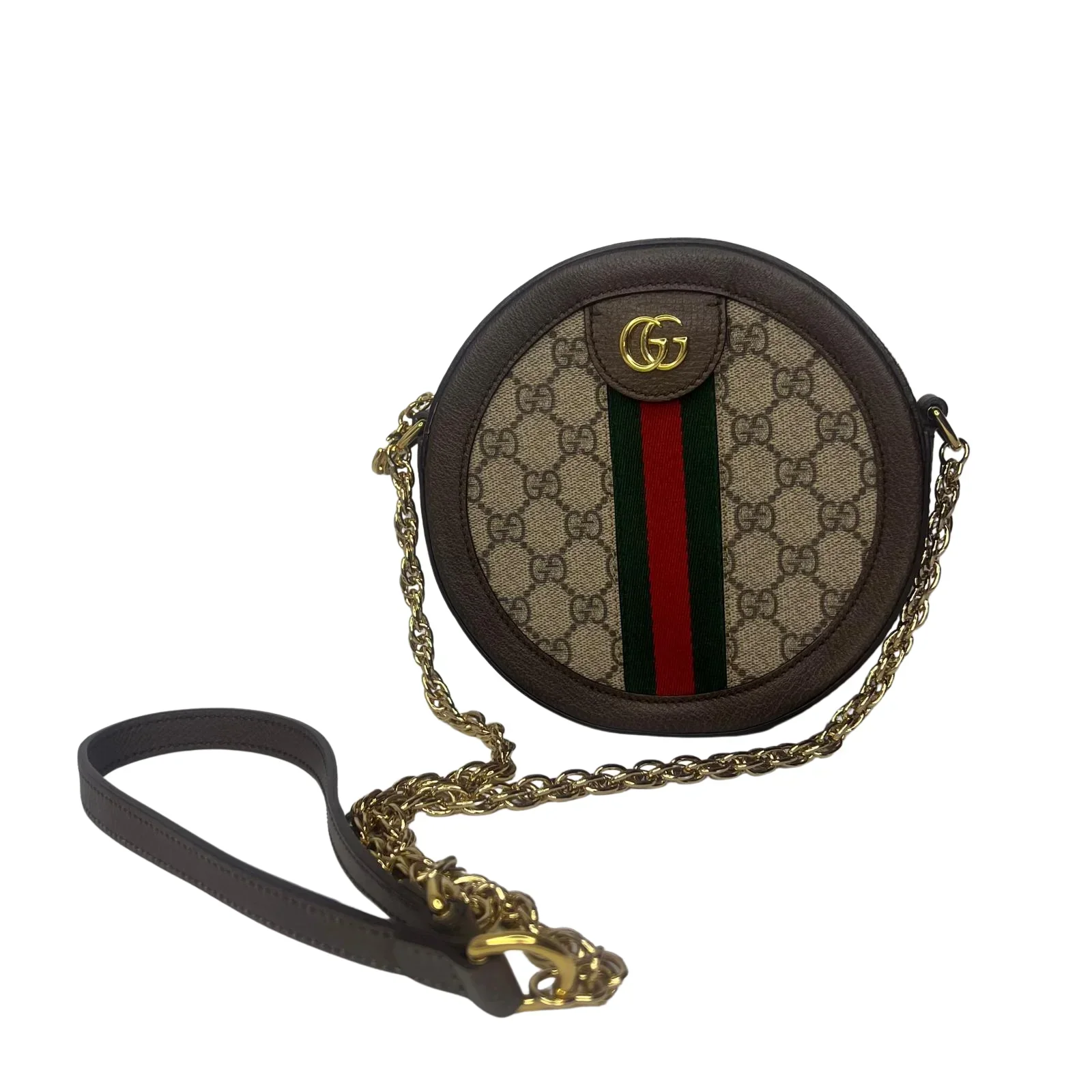 Gucci Ophidia GG Round Shoulder Bag – GG Supreme Canvas - Image 2