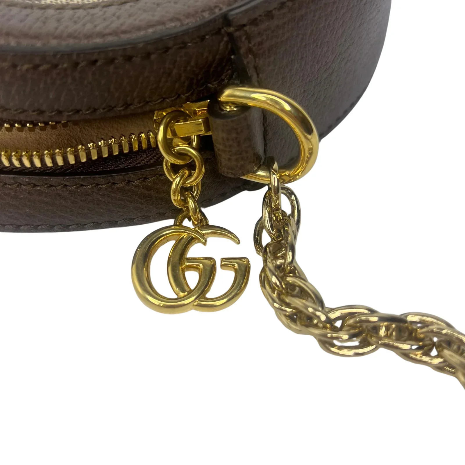 Gucci Ophidia GG Round Shoulder Bag – GG Supreme Canvas - Image 7