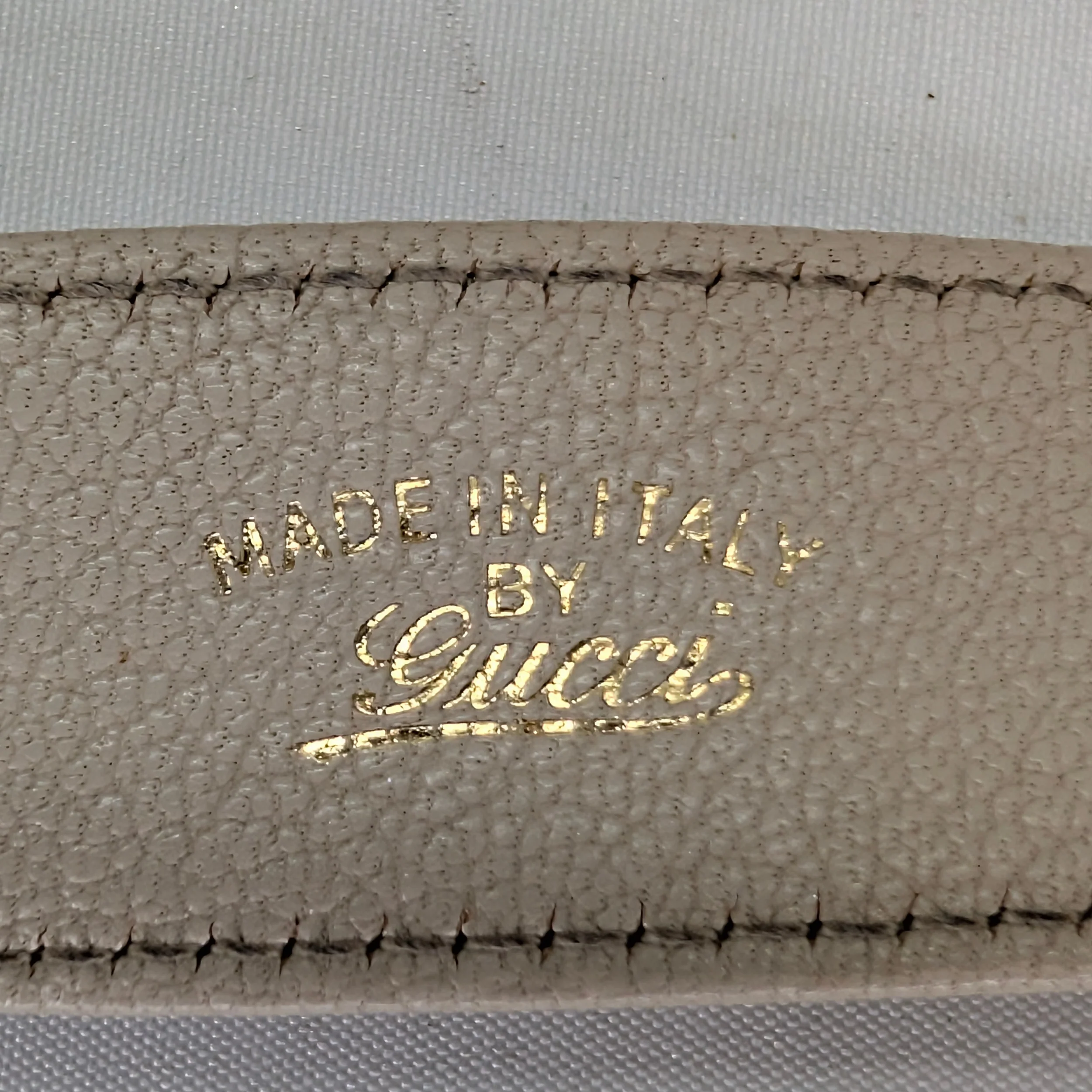Gucci Aphrodite small shoulder Bag Leather Beige - Image 14