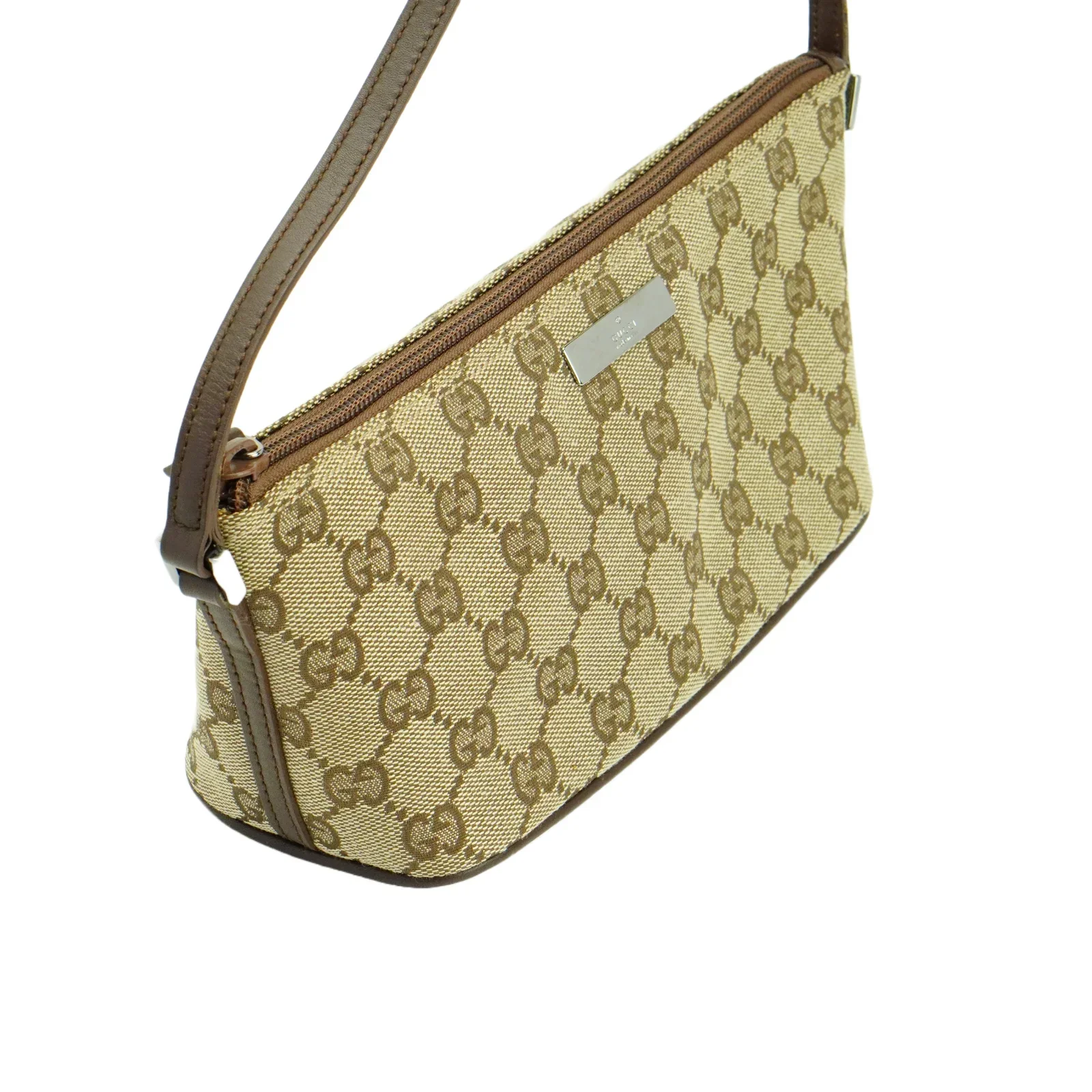 Gucci GG Monogram Pochette Boat Bag - Image 4