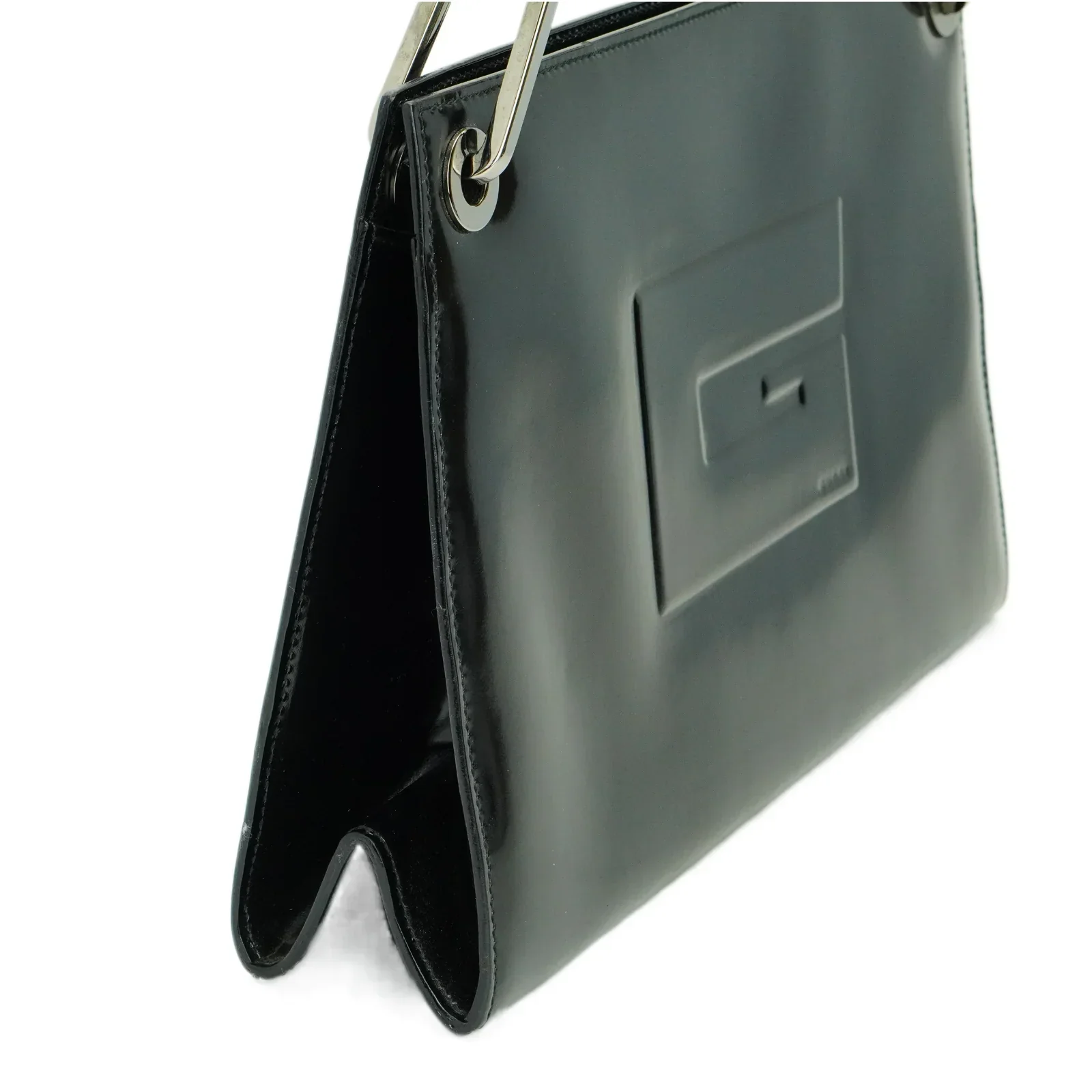 Gucci Patent Leather Bag Black - Image 4