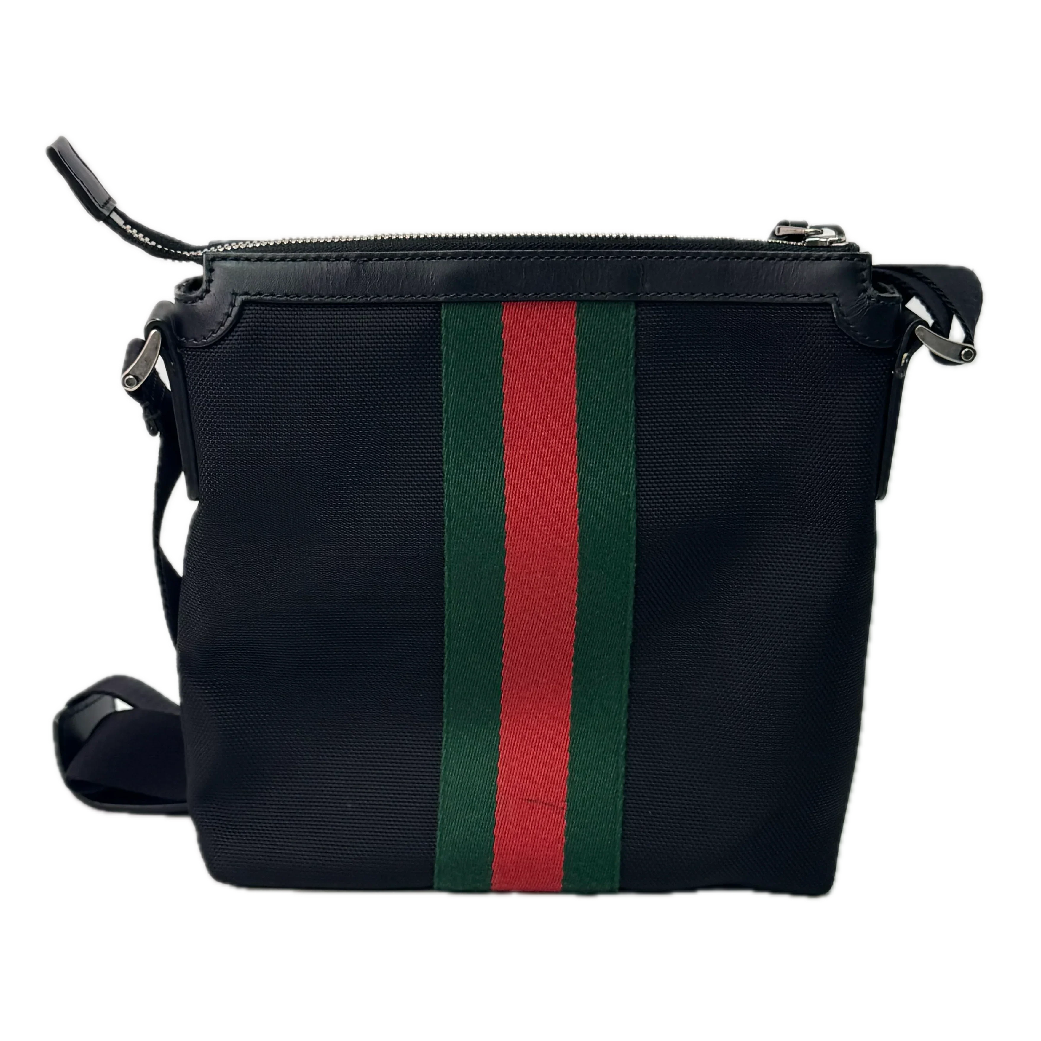 Gucci Messenger Crossbody Bag Black - Image 3