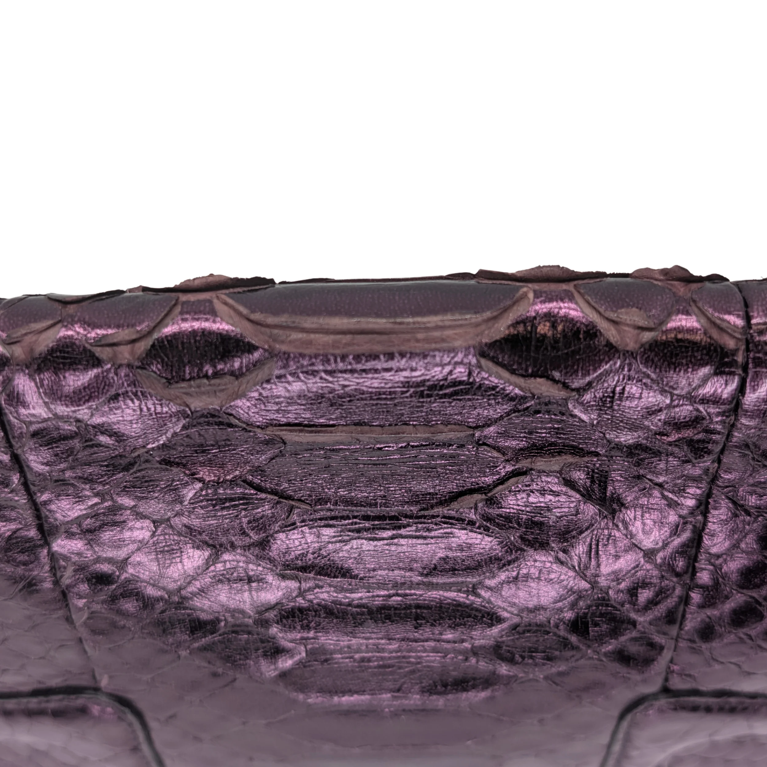 Gucci x Tom Ford Python Dragon Motif Hand bag Purple - Image 13