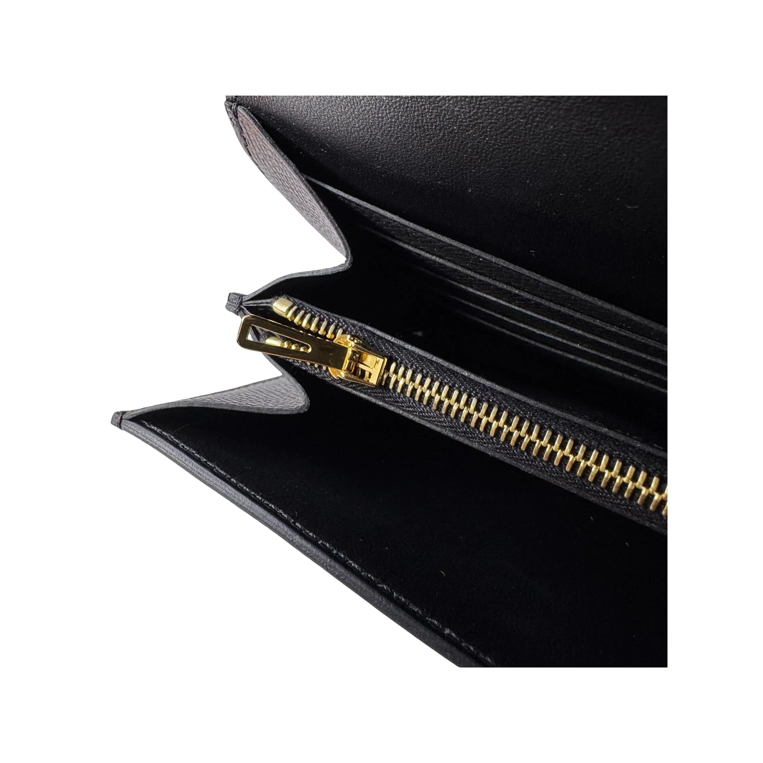 Hermes Epsom Constance To Go Black Wallet Crossbody Bag - Image 16
