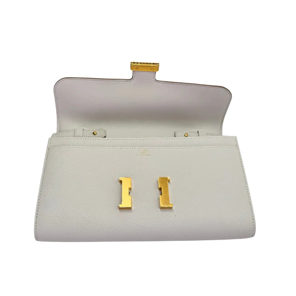 Hermés Constance To Go Shoulder Bag Nata Epsom Gold Hardware - Image 7