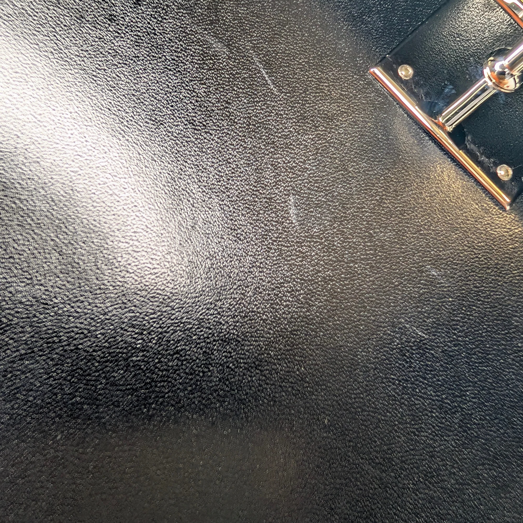Hermès Kelly 28 SHW Box Leather W Stamp 2024 Black - Image 25