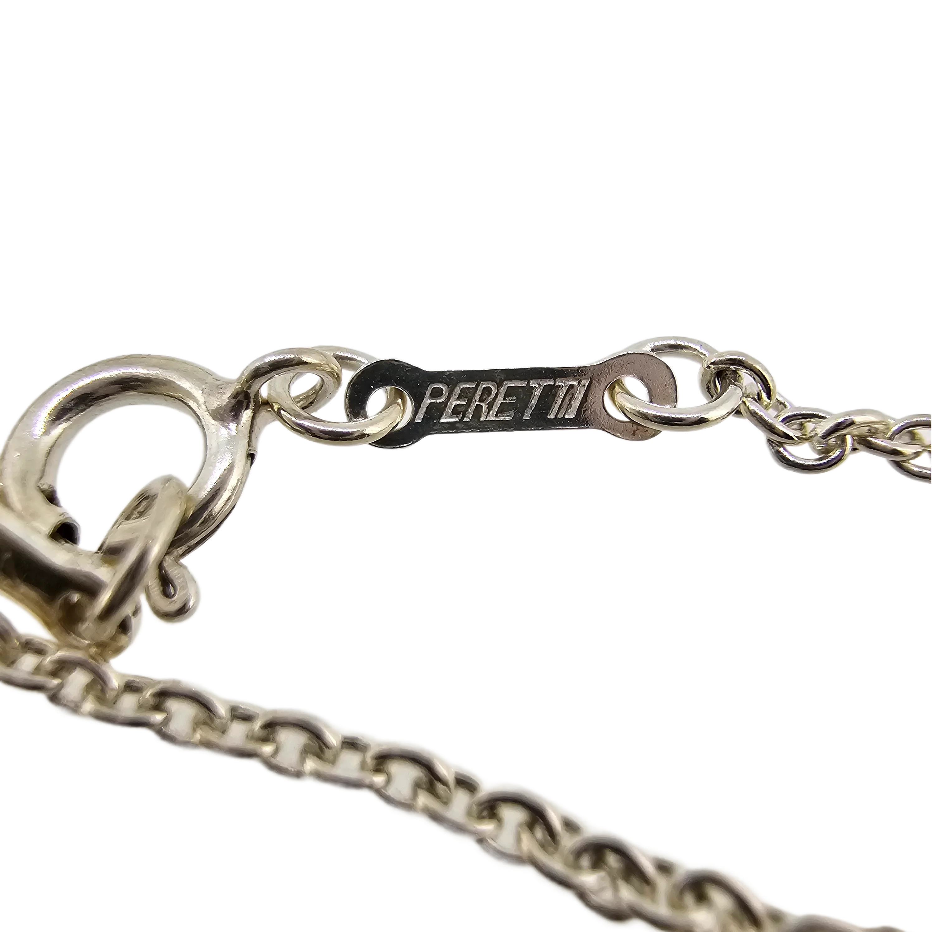 Tiffany & Co Elsa Peretti Medium Heart Sterling Silver Necklace - Image 7