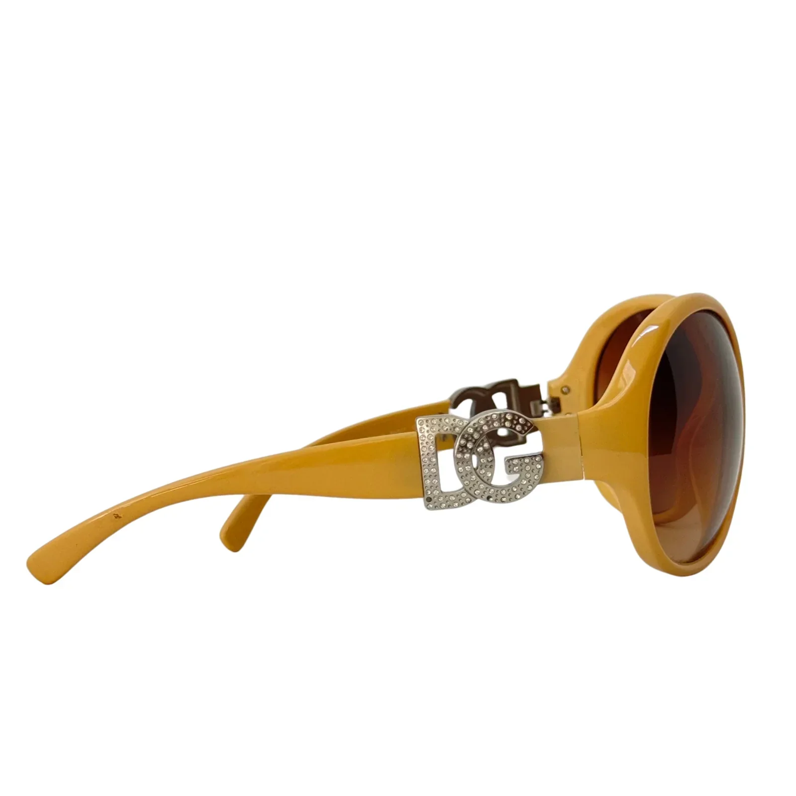 DOLCE & GABBANA 6030B Crystal Beige Gradient Sunglasses - Image 9