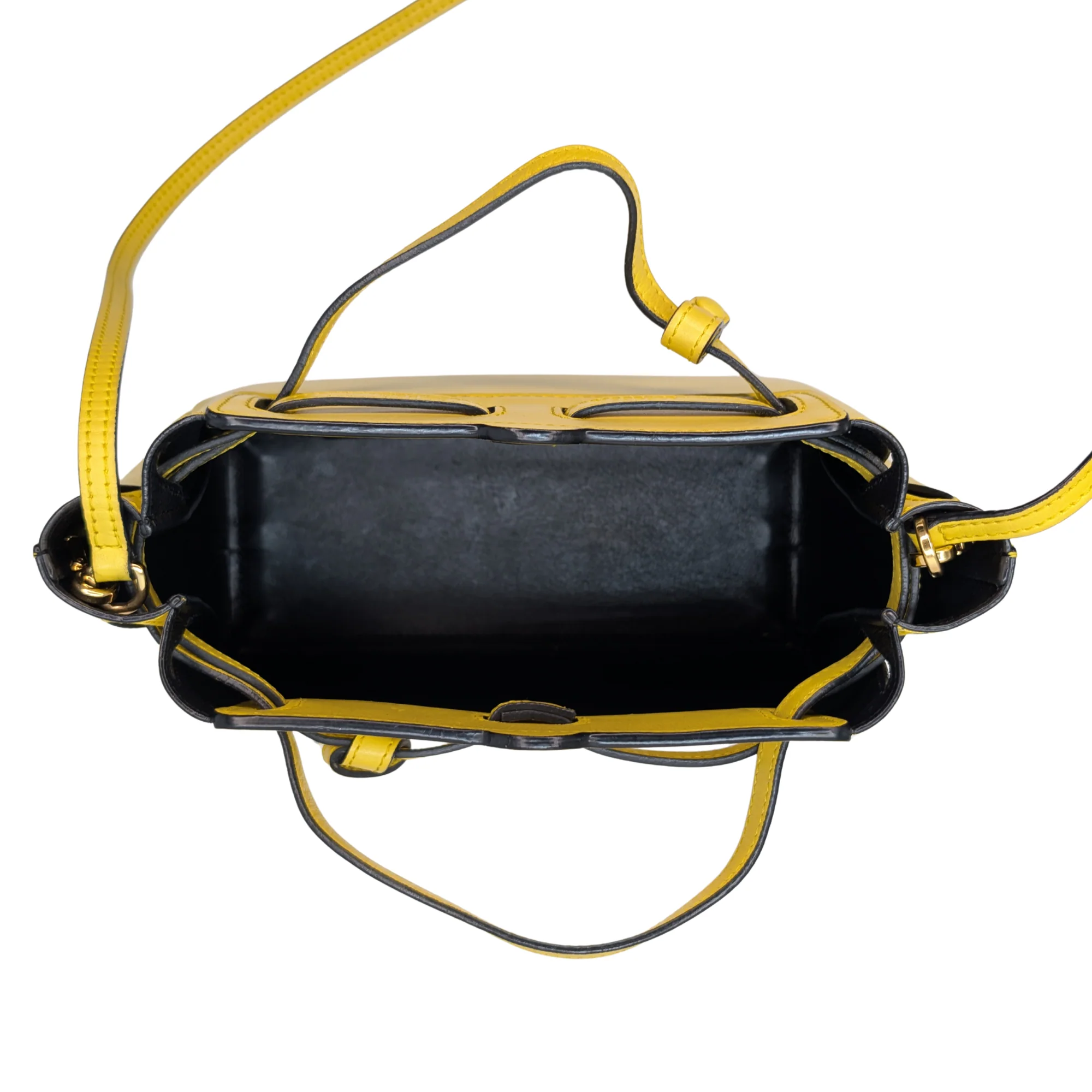 Loewe Mini Lazo Bag Yellow - Image 16