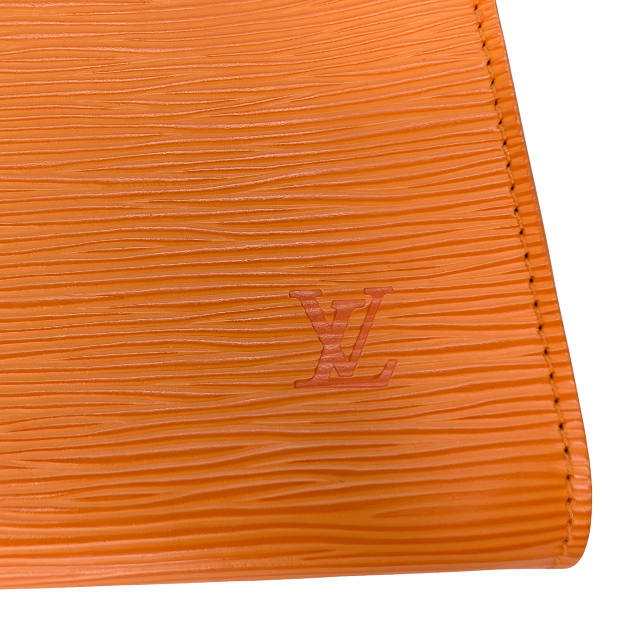 Louis Vuitton Epi Pochette Accessoires Shoulder Bag Orange - Image 11