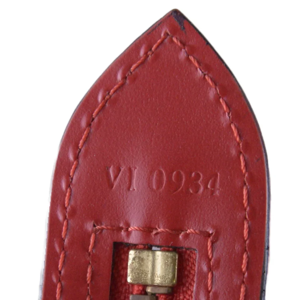 Louis Vuitton Epi Saint Jacques PM Bag Red - Image 9