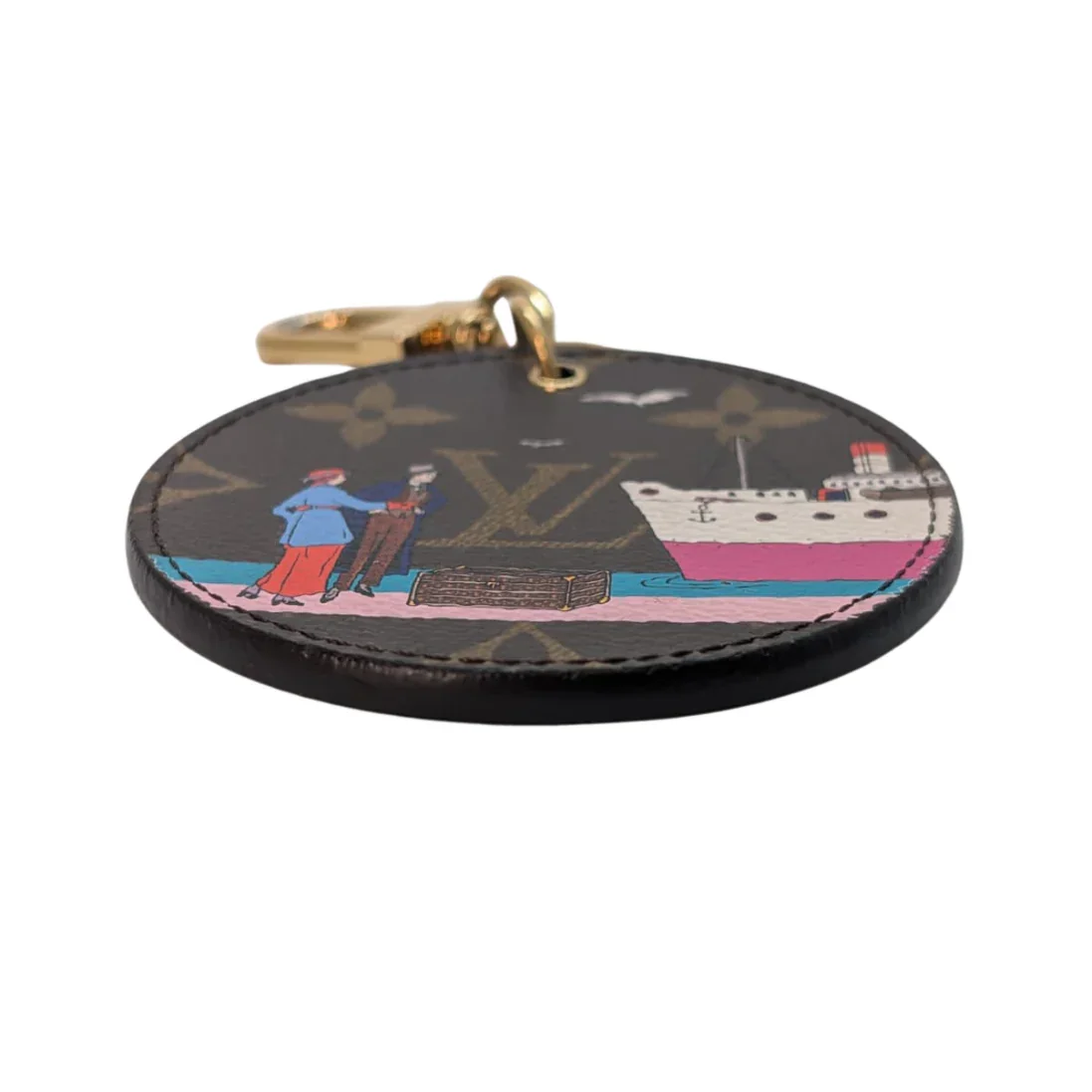 Louis Vuitton Transatlantic Monogram Keychain - Image 4