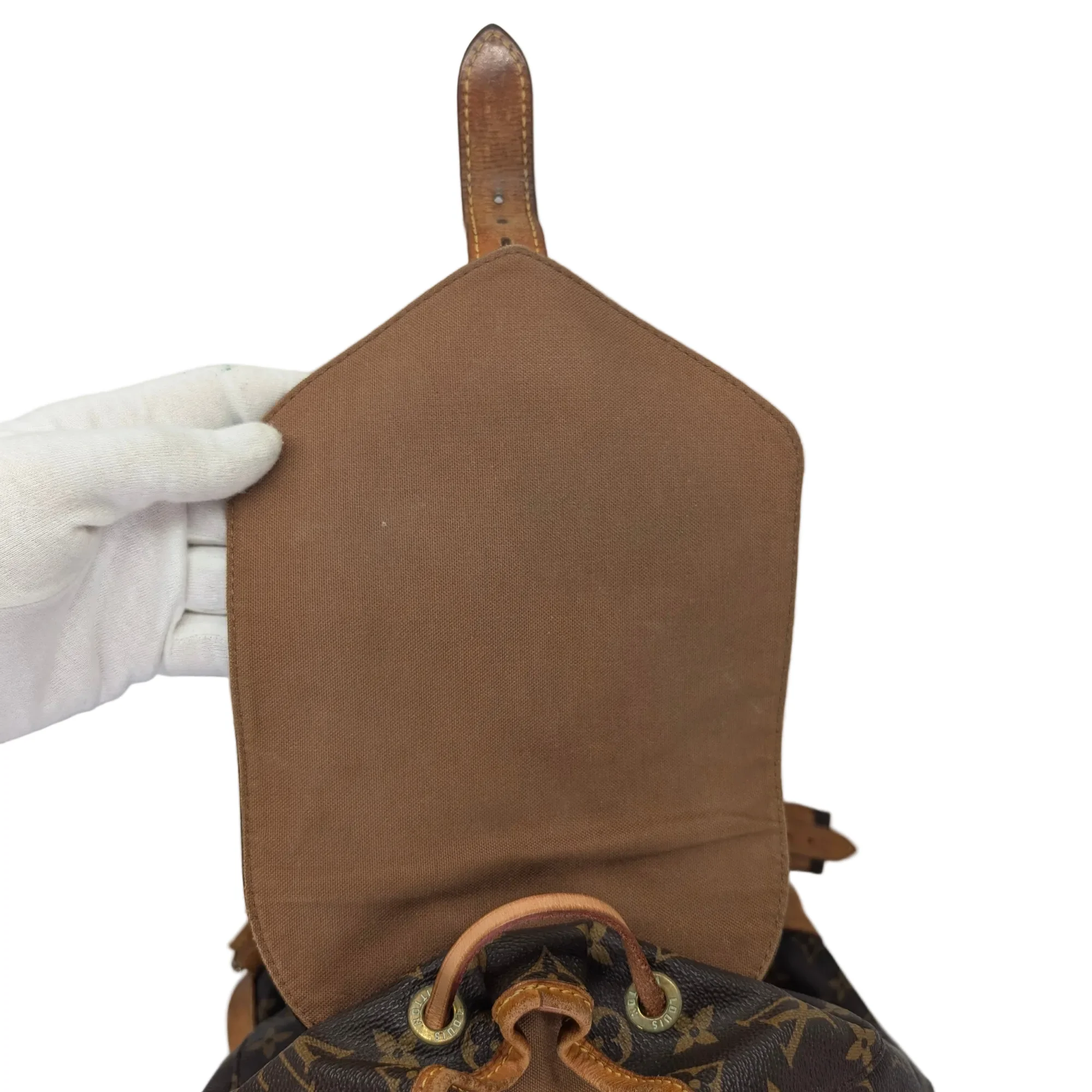 Louis Vuitton Montosouris GM Monogram Backpack Brown - Image 31