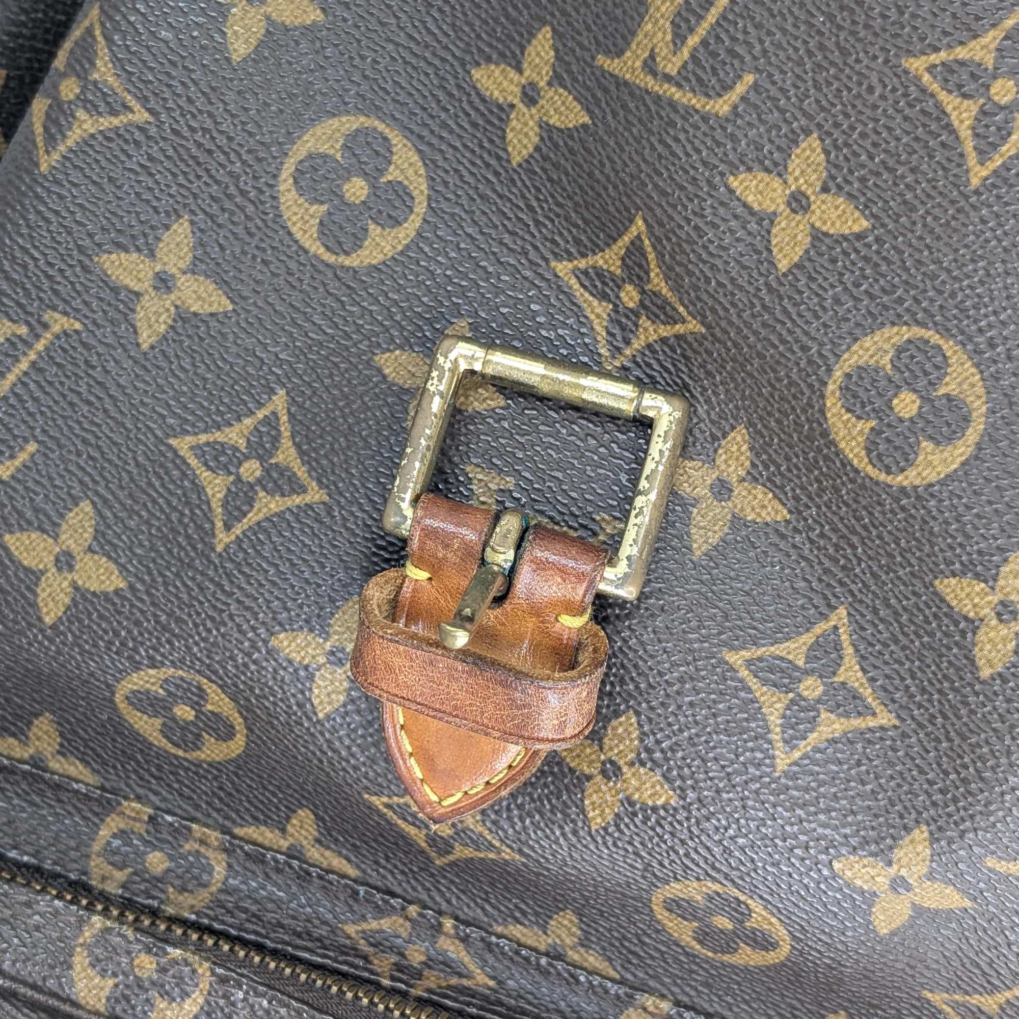 Louis Vuitton Montosouris GM Monogram Backpack Brown - Image 32