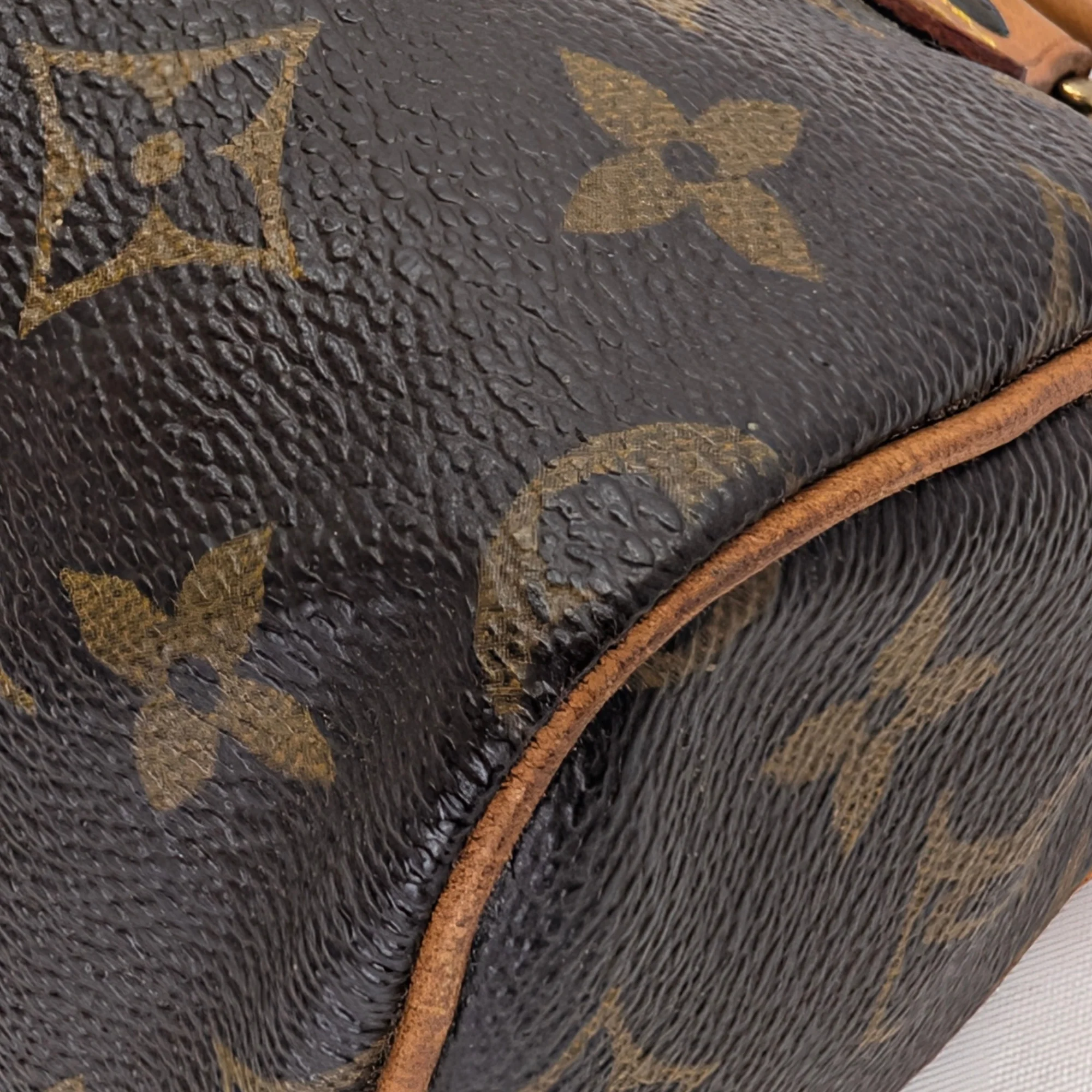 Louis Vuitton Nano Speedy Monogram Handbag Brown - Image 15