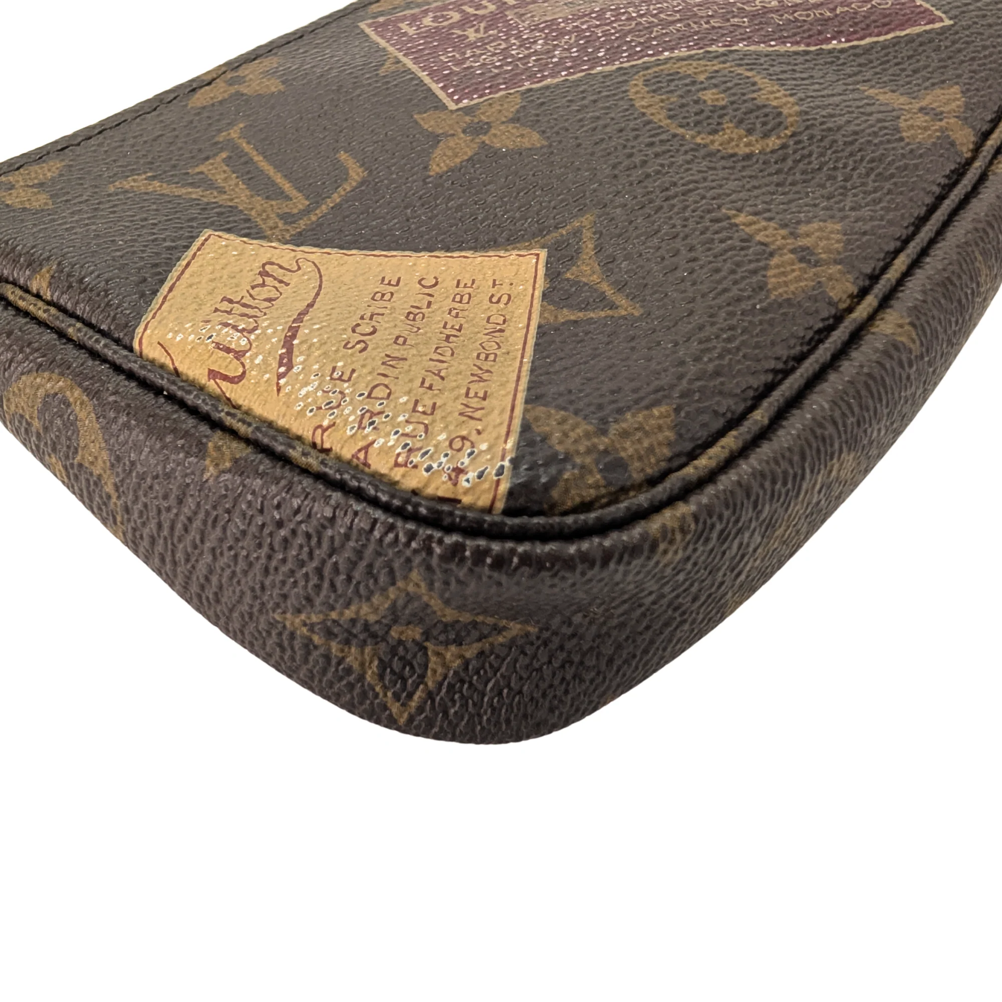 Louis Vuitton Travel Stamp Mini Pochette Bag - Image 12