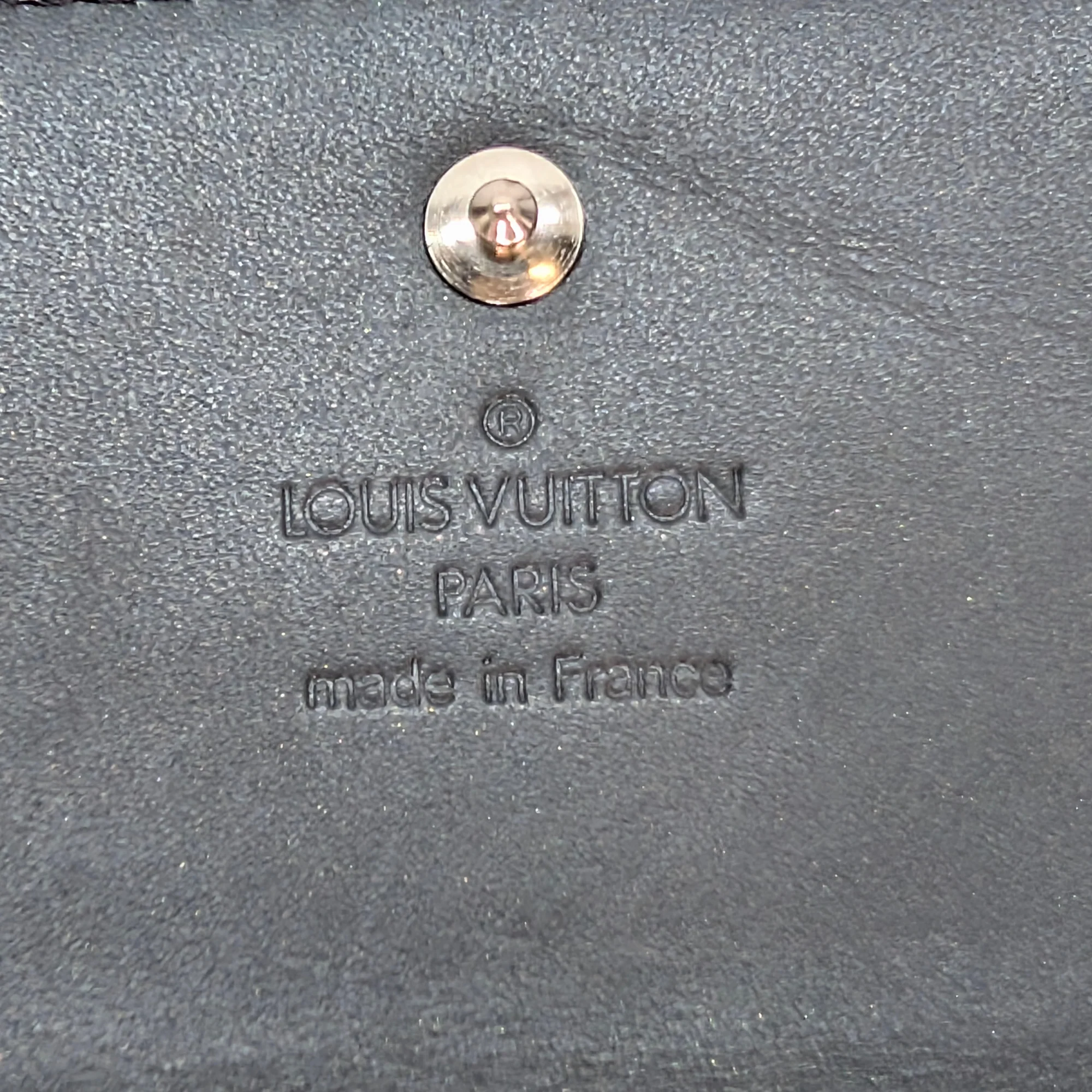 Louis Vuitton Vernis Charcoal Leather Wallet - Image 15