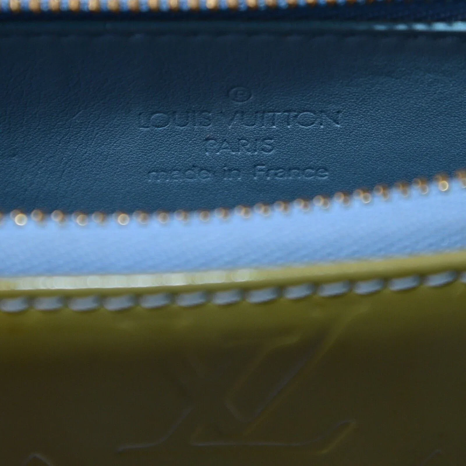 Louis Vuitton Monogram Vernis Lexington Shoulder Bag Green - Image 8