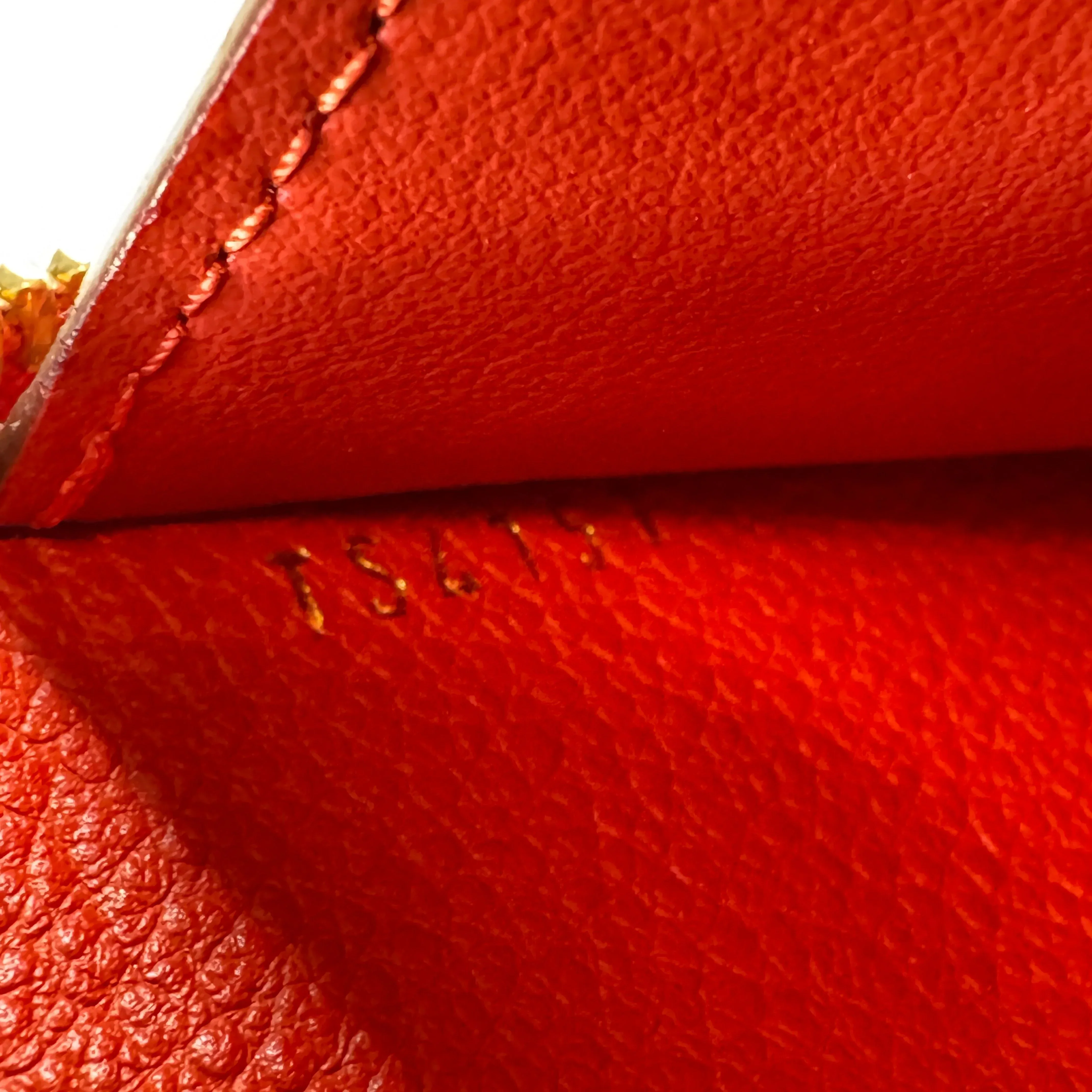 Louis Vuitton Empreinte Wallet Leather Red - Image 7