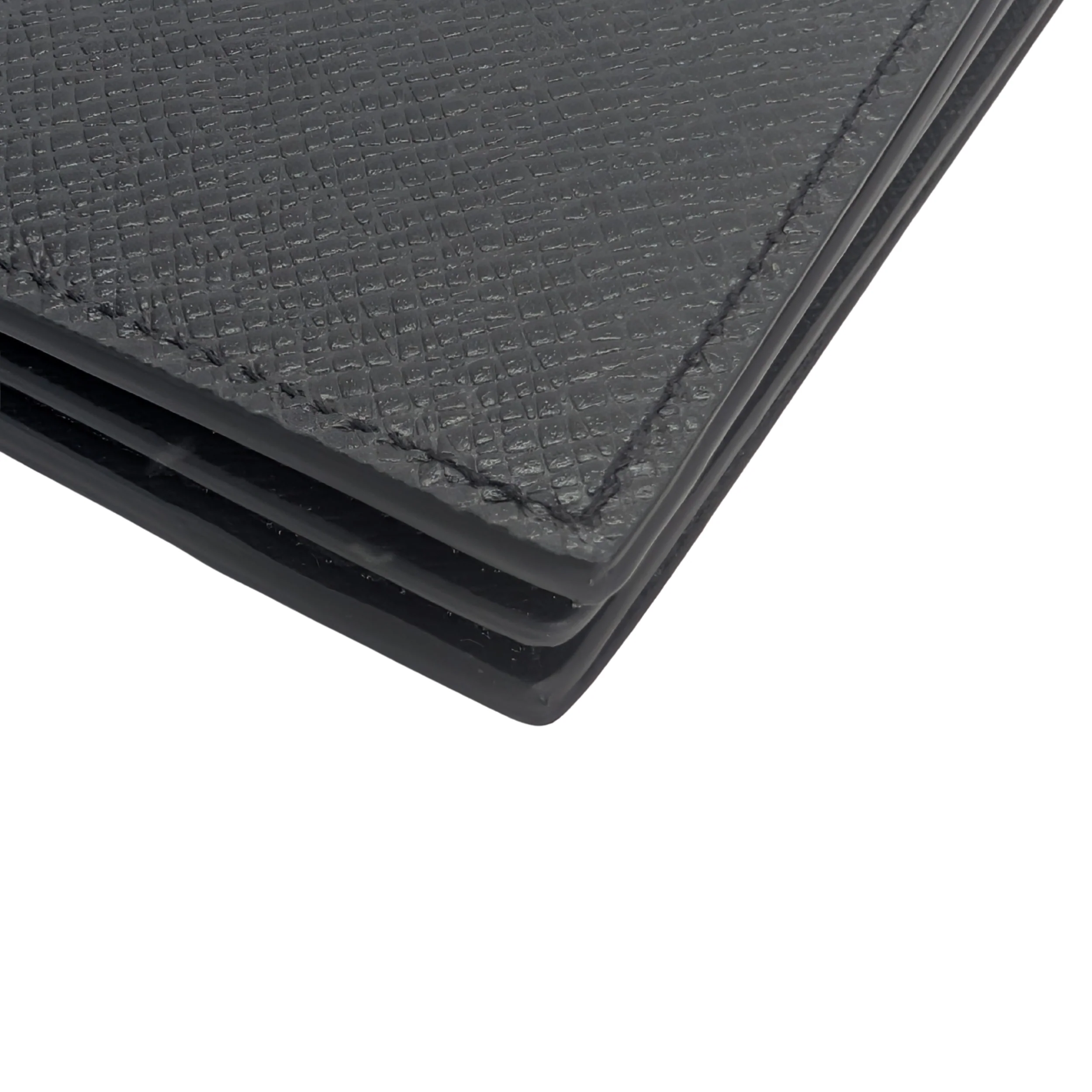 Louis Vuitton Bifold Men's Wallet Leather Black - Image 9